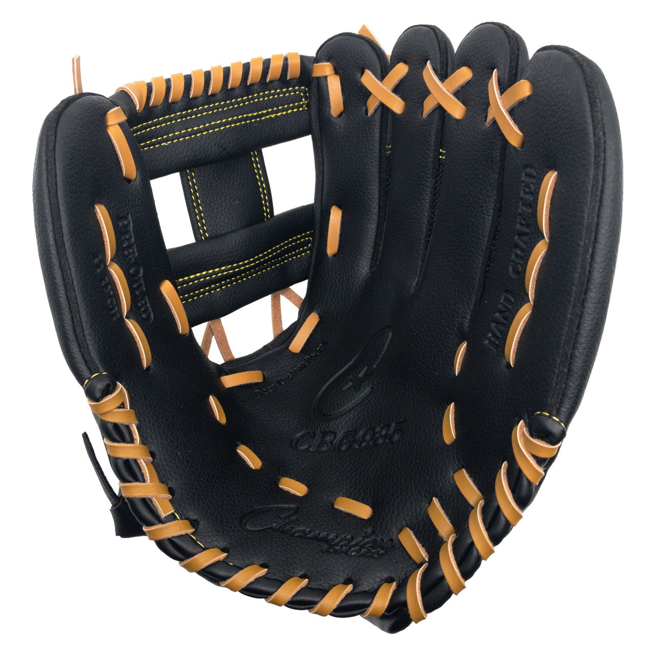 Champion LHT 11 Inch Baseball Mitt Glove New Black CBG935RH