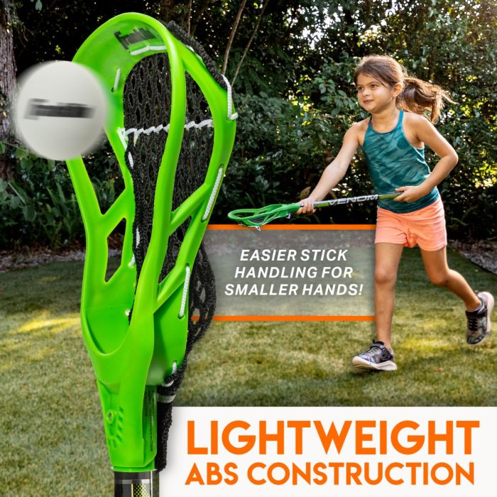 Franklin youth Kid's lacrosse goal and stick set 36 das 19.5 - 36"