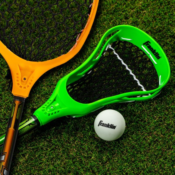 Franklin youth Kid's lacrosse goal and stick set 36 das 19.5 - 36"