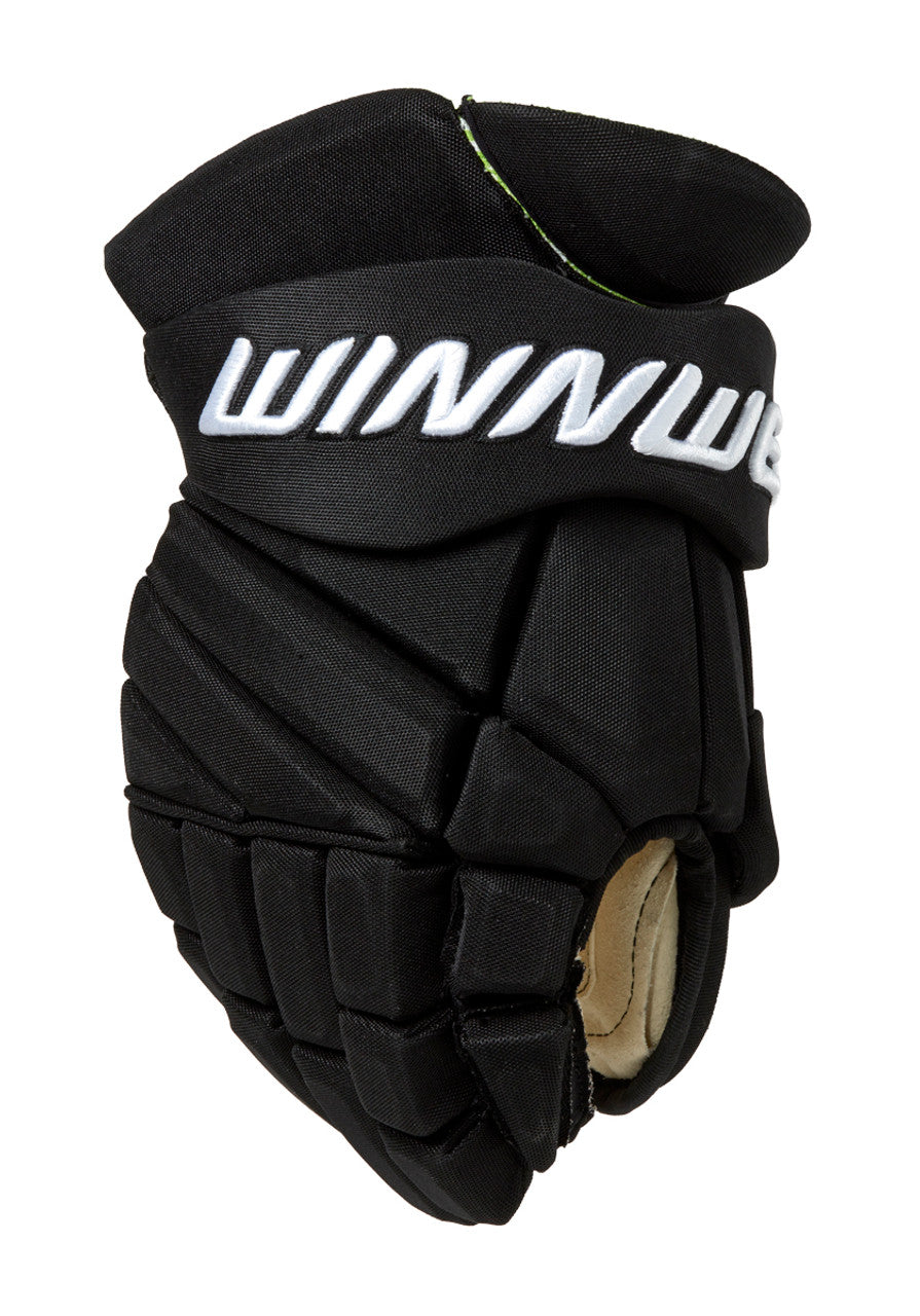 Winnwell Hockey AMP700 Hockey Gloves Black New 10 in - 15 in