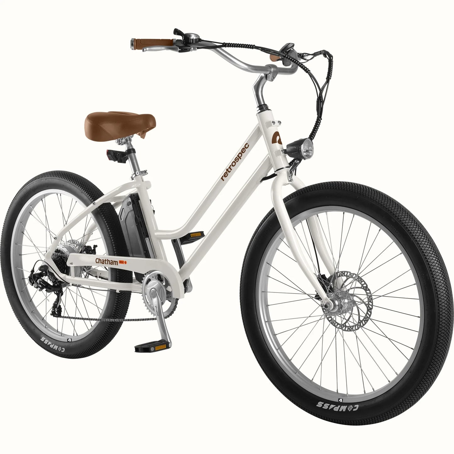 Chatham Rev 2 Electric Beach Cruiser Step Thru EBike UL2849 Certified