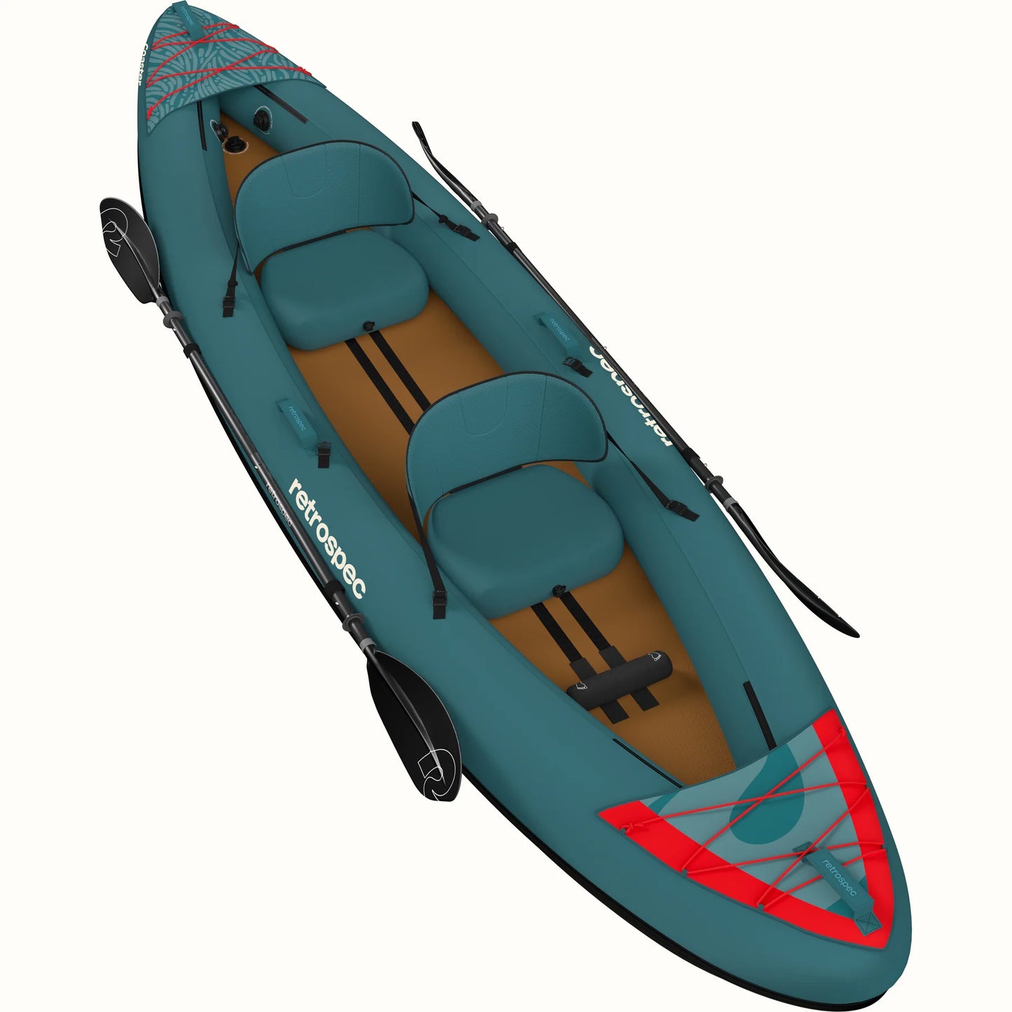 Inflatable Coaster Kayak Tandem New 12'6" Max 505 LB Adult