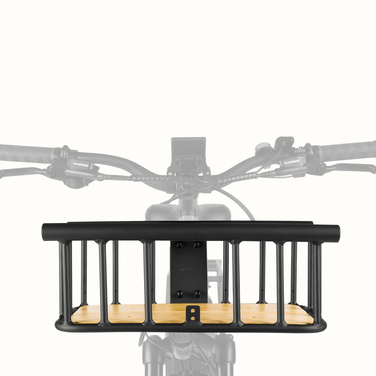 Tote Plus Front Bike Basket eBike - Matte Black New