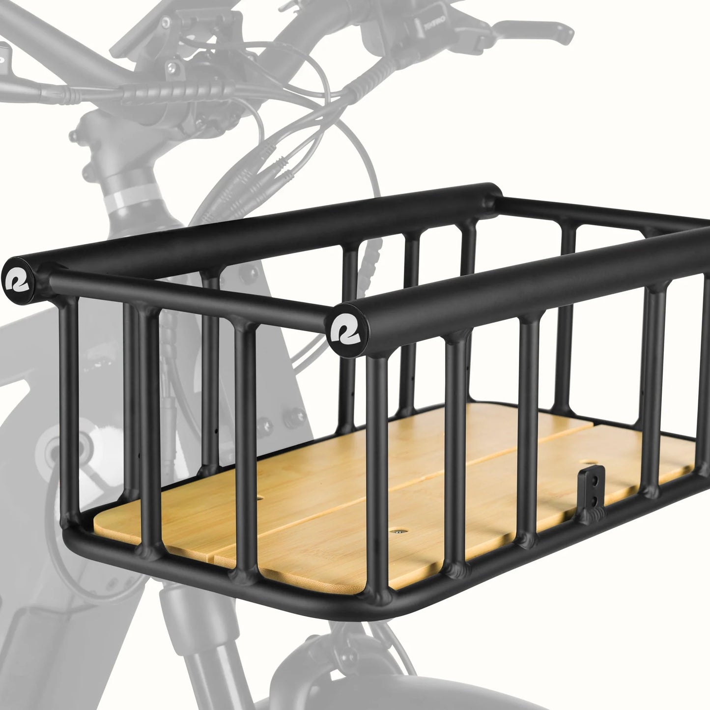 Tote Plus Front Bike Basket eBike - Matte Black New
