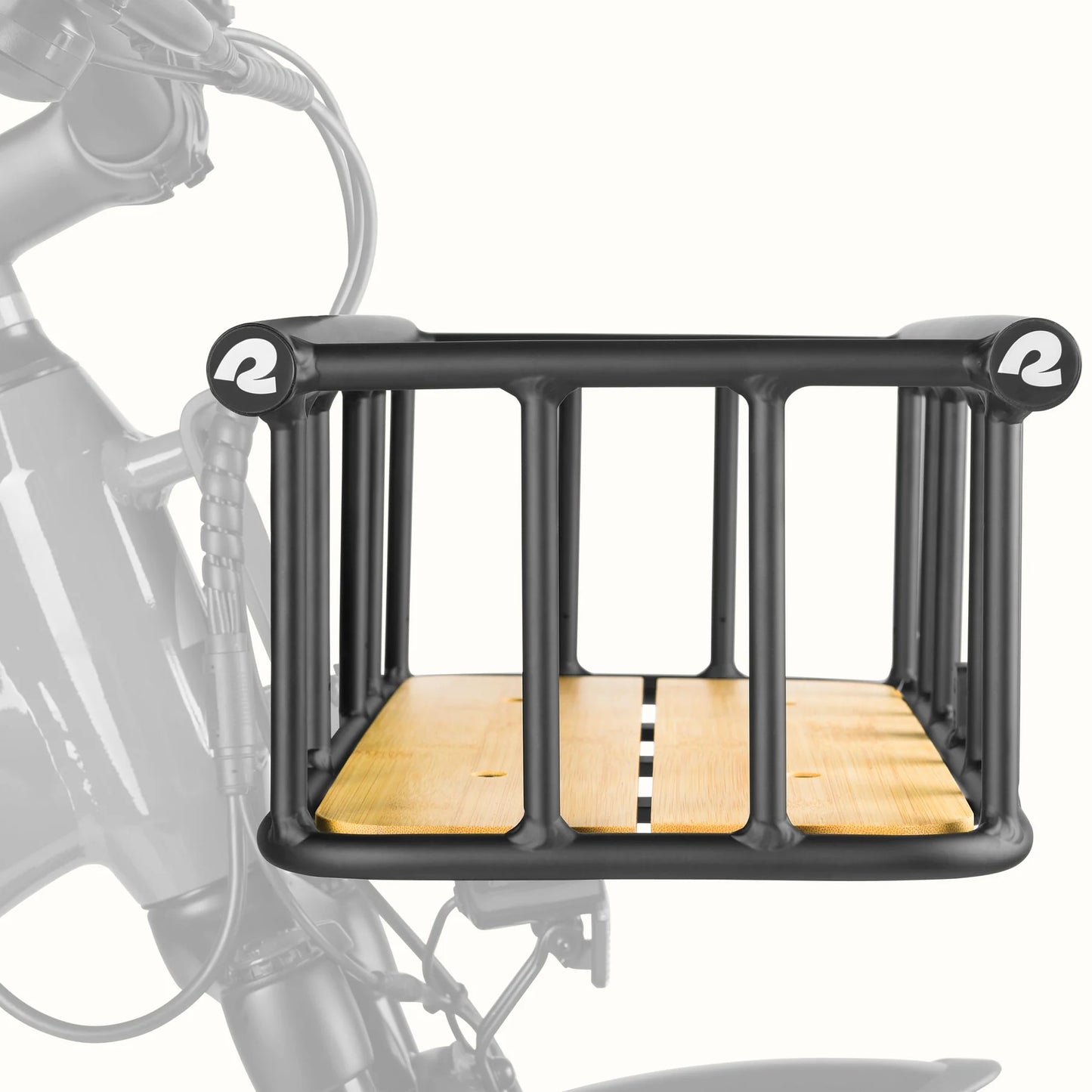 Tote Plus Front Bike Basket eBike - Matte Black New