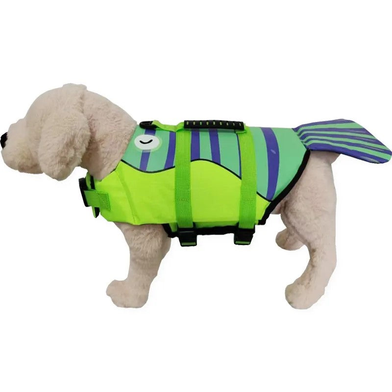 Dog Life Vest Mermaid Size xSmall-Large Life Jacket Boating New