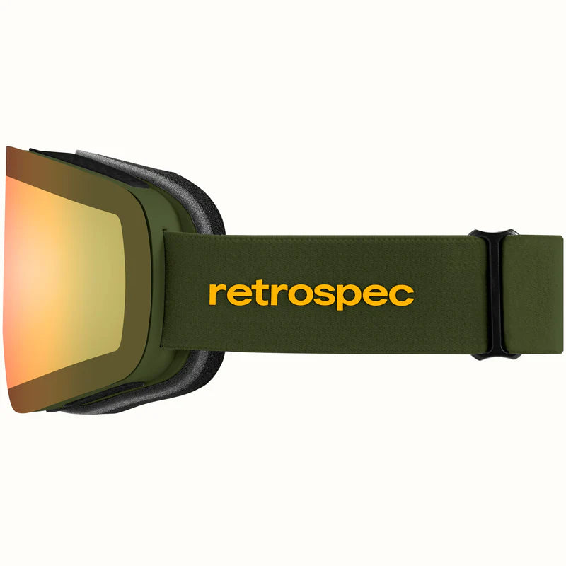 Retrospec Flume Snow Goggles New
