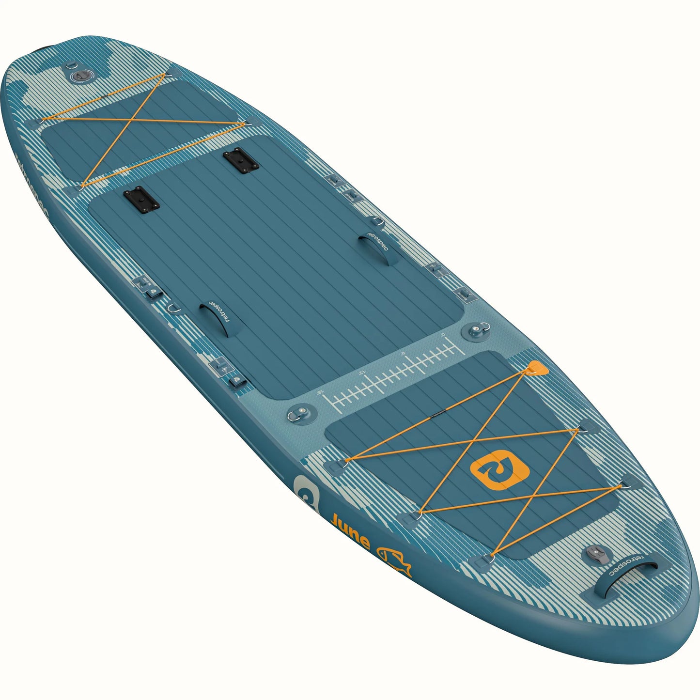 Retrospec June Inflatable Fishing Paddle Board Kayak Hybrid 11’6” New 320# Capacity