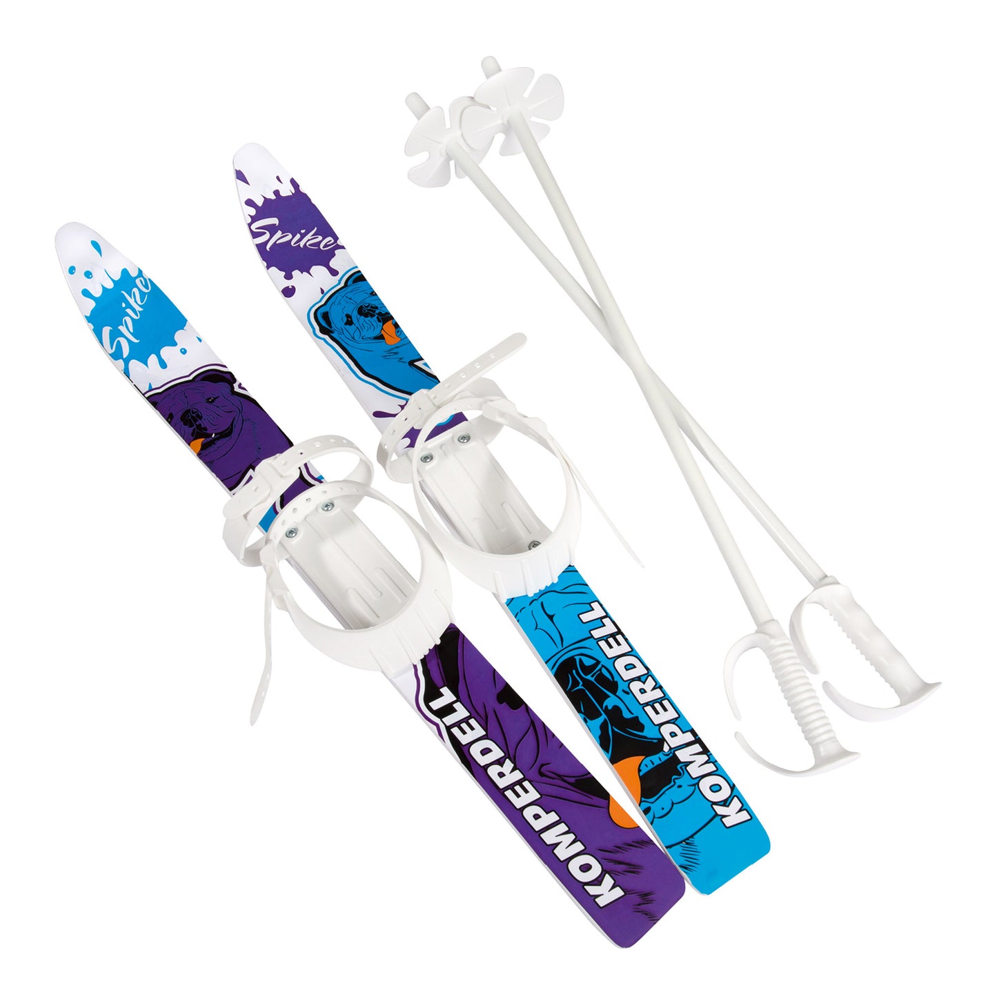 Komperdell Toddler Skis Set Size 60 Cm - 70 cm Color Purple New