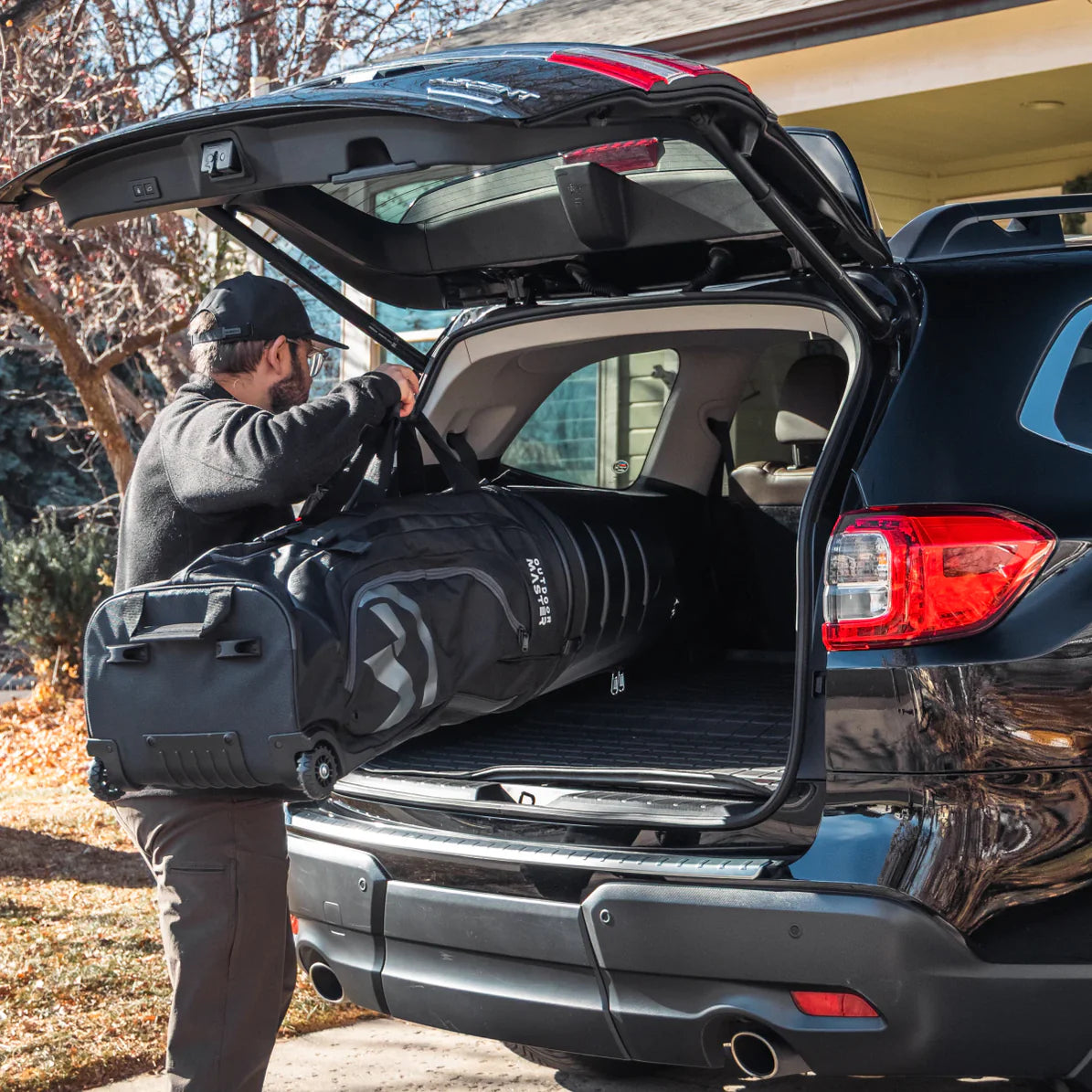 OutdoorMaster Horse Journey Golf Travel Bag Hard Case