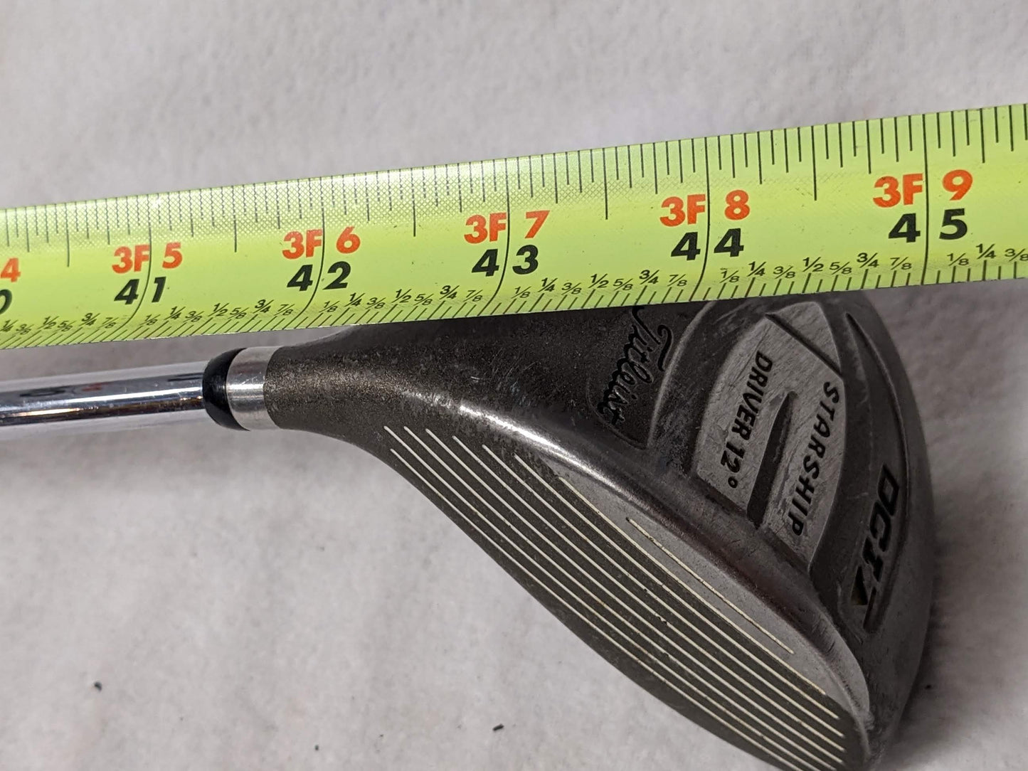 Titleist DCI Driver 12 deg Right Hand (RH) Driver Golf Club 42 In Silver Used