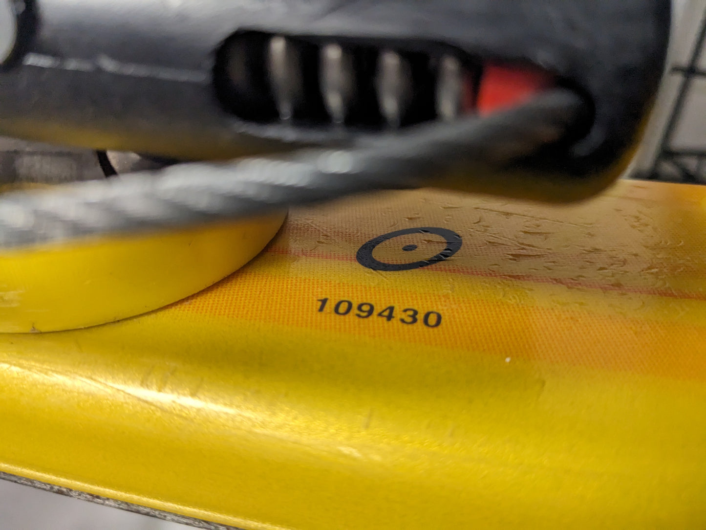 Volkl Mountain M30 XC Telemark Skis 75 mm Bindings Size 189Cm Yellow Used