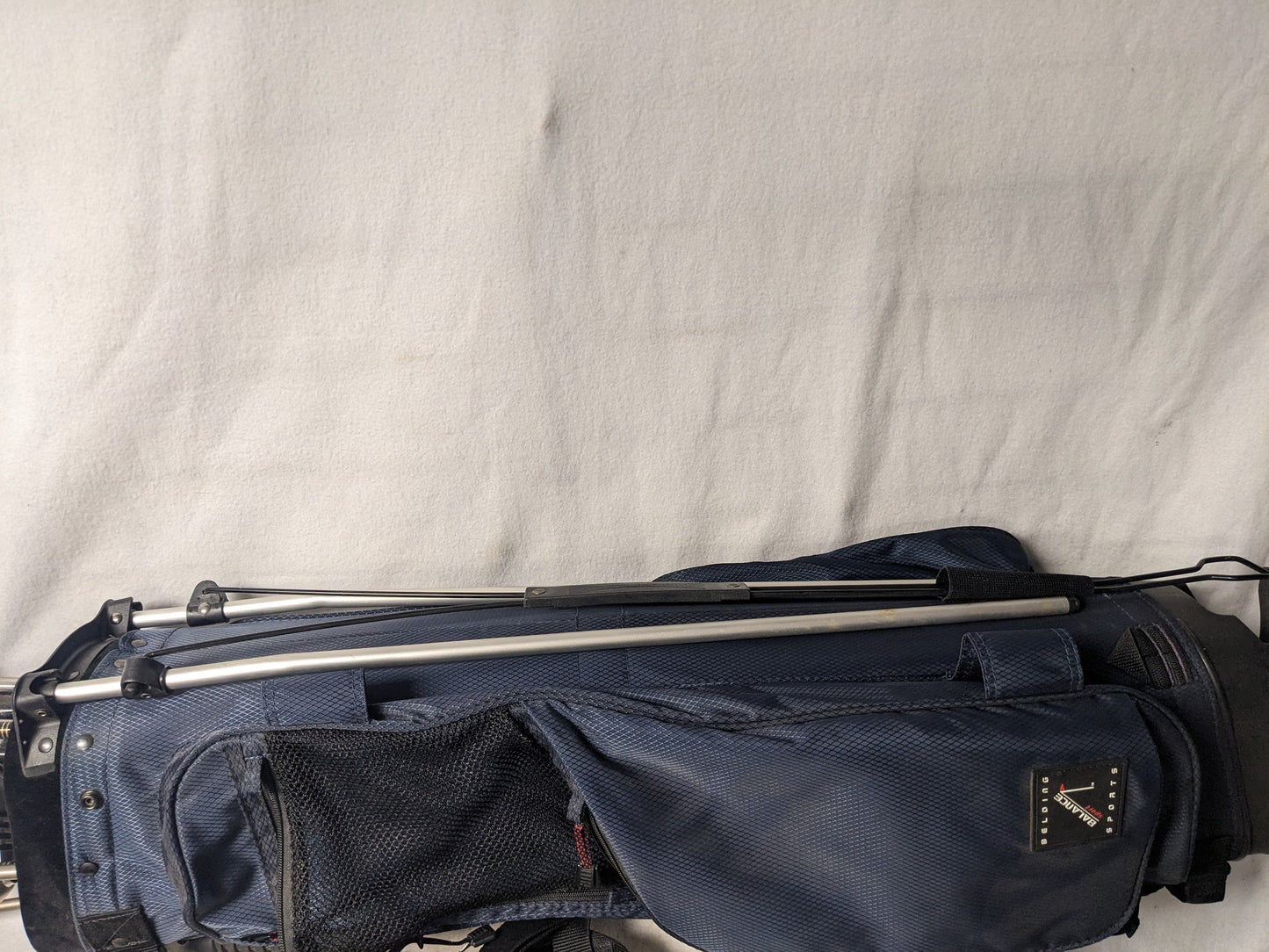Square Two Light and Easy Clubs with Belding Sport Balance Bag Size 12 Clubs and Bag Color Blue Condition Used