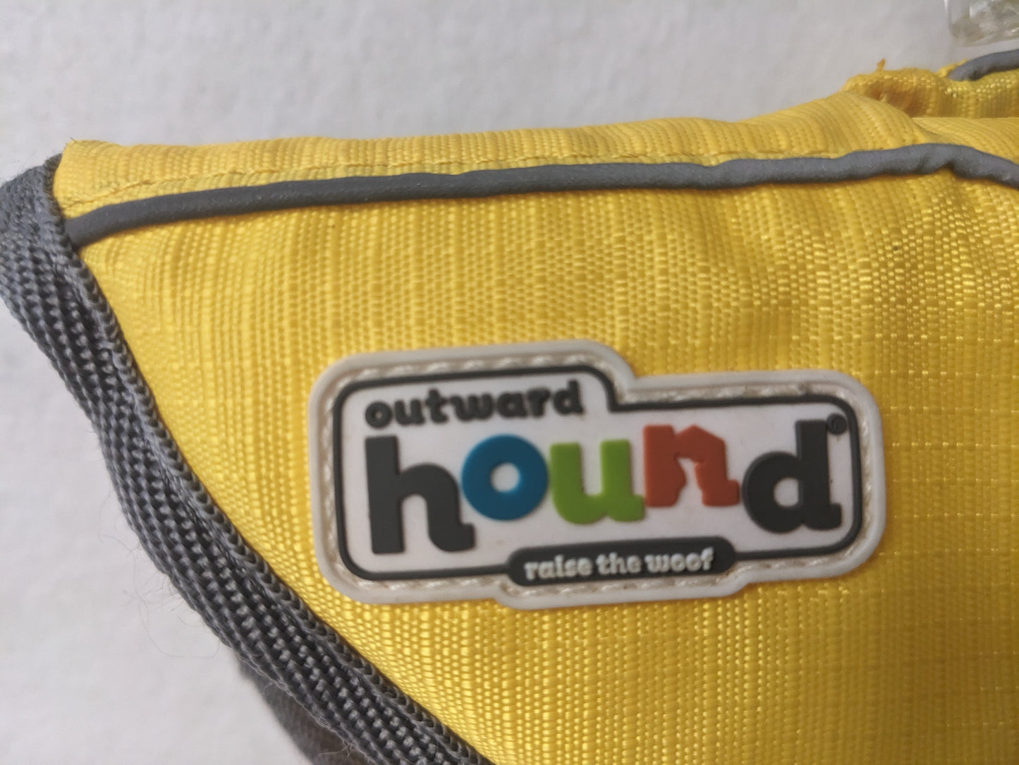 Hound Dog Floatation Jacket Size Small Color Yellow Condition Used