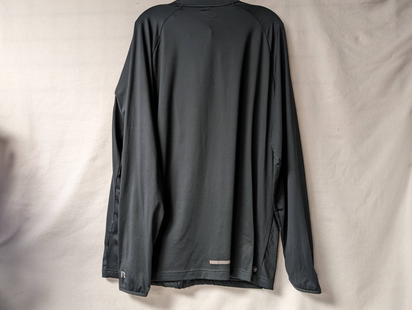 Russel Puffer Warm up Jacket Coat Size Extra Large Color Graphite Condition Used