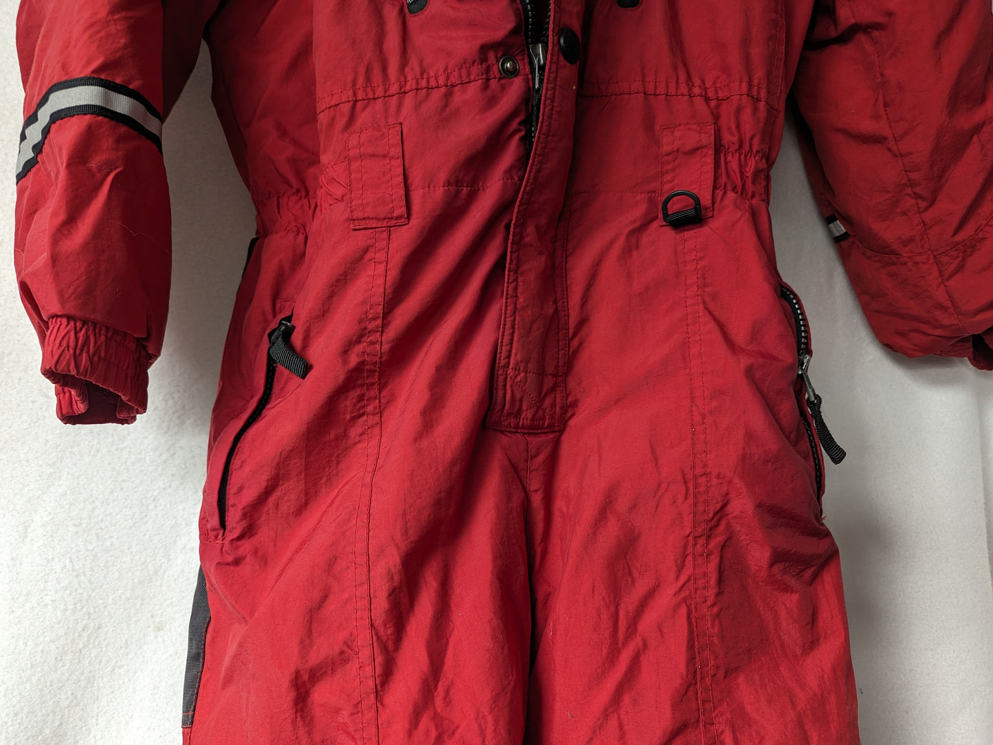 Jupa Insulated Youth Ski/Snowboard Snow Suit Size Youth Large Color Red Used