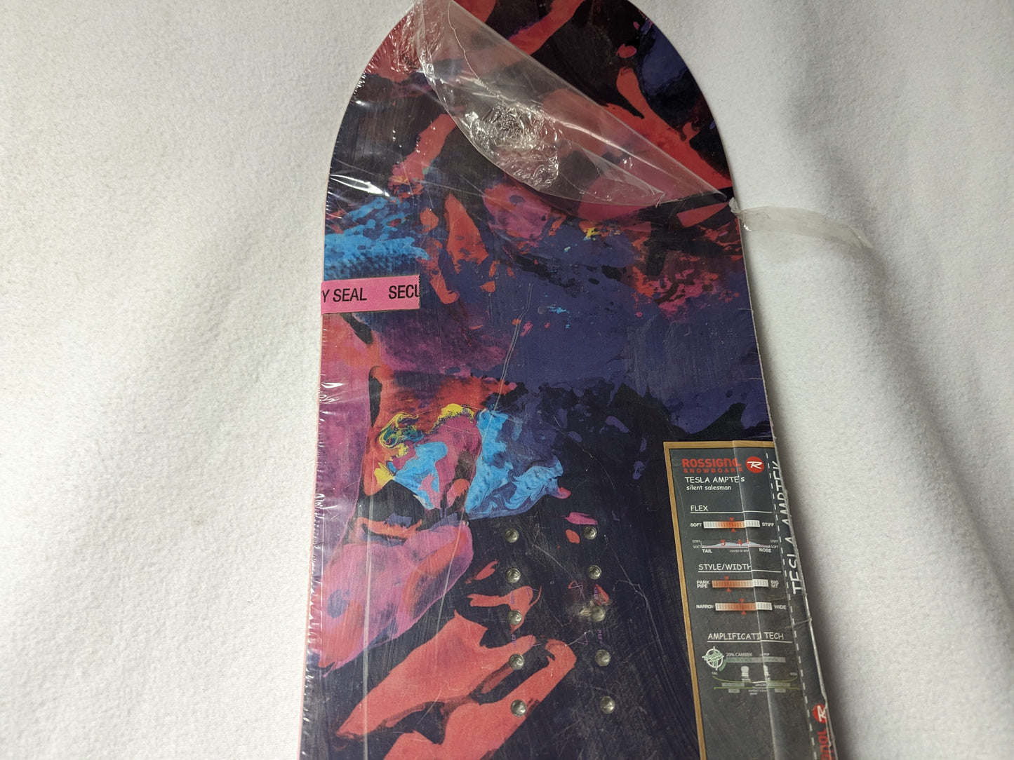 Rossignol Tesla Ampte Snowboard *Deck Only*No Bindings* Size 139 Cm Purple New
