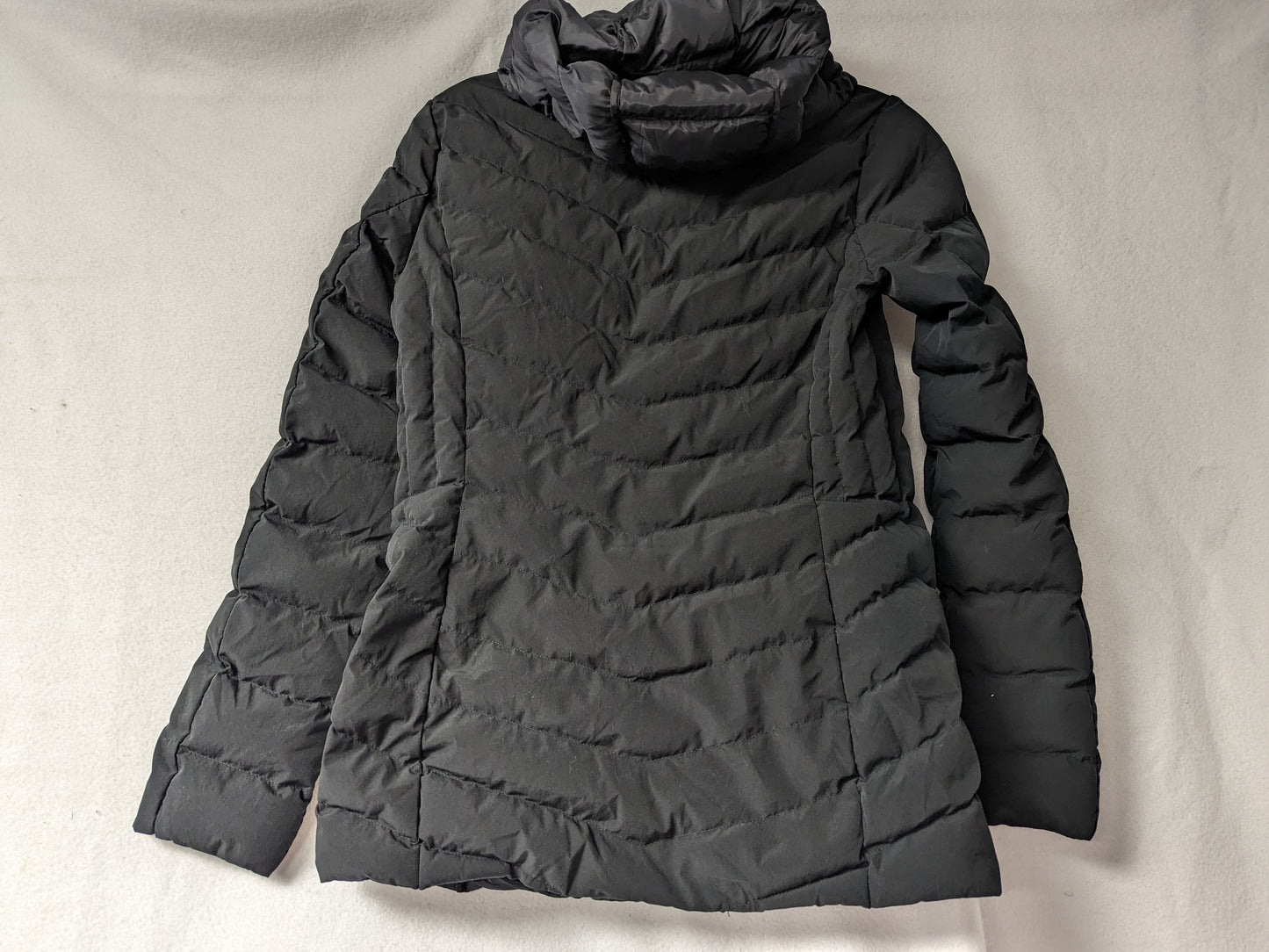 32 Degrees Heat Hooded Puffer Jacket Coat Size Women Extra Small Black Used