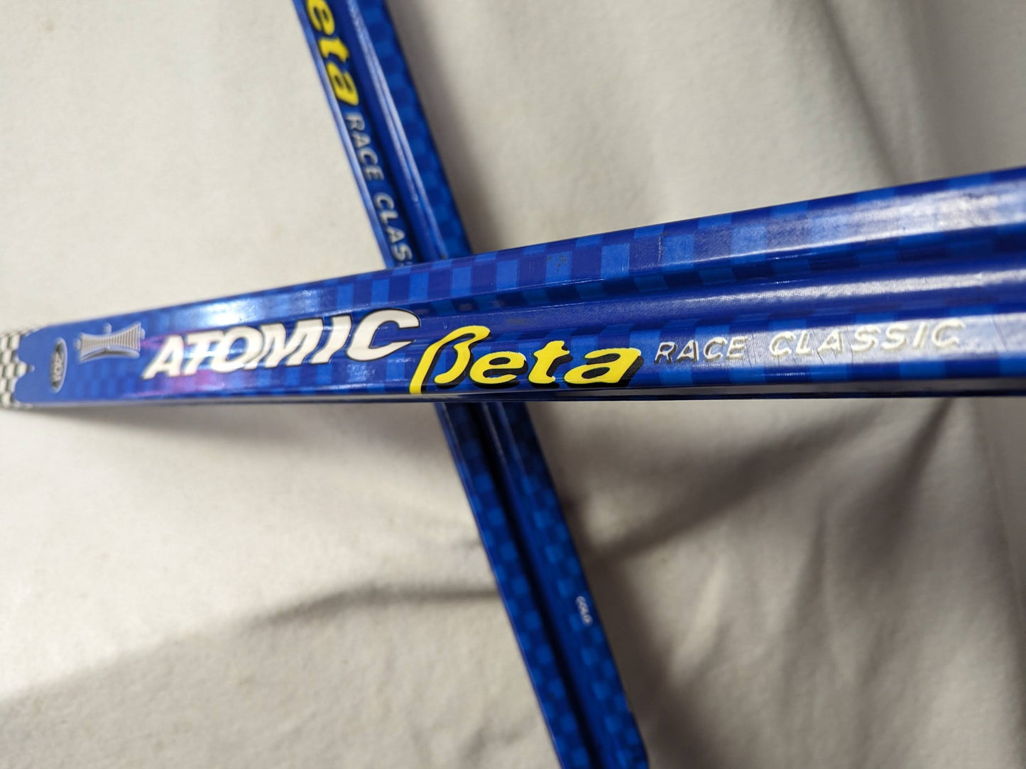 Atomic Beta Race Classic XC - Cross Country Skis w/NNN  Bindings Size 201 Cm Color Blue Condition Used