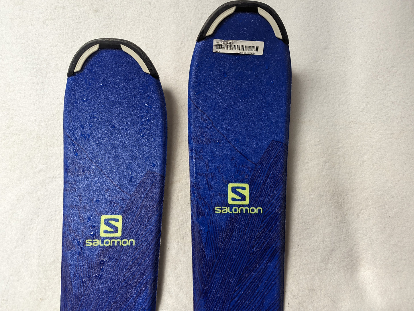 Salomon QST Lux Skis w/Salomon Bindings Size 150 Cm Color Blue Condition Used