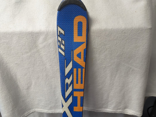Head  XRC X-05 Skis w/Tyrolia Bindings Size 127 Cm Color Blue Condition Used