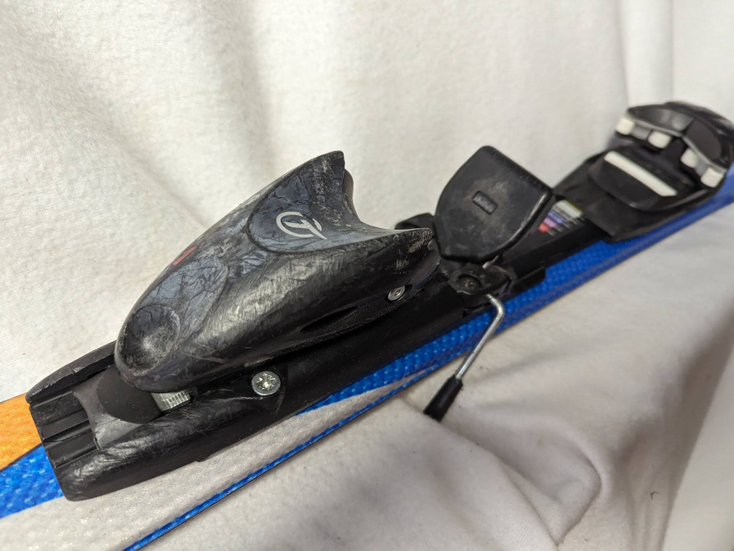 Head XRC X-05 Skis w/Tyrolia Bindings Size 127 Cm Color Blue Condition Used
