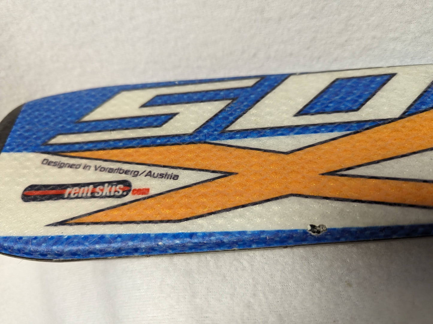 Head XRC X-05 Skis w/Tyrolia Bindings Size 127 Cm Color Blue Condition Used