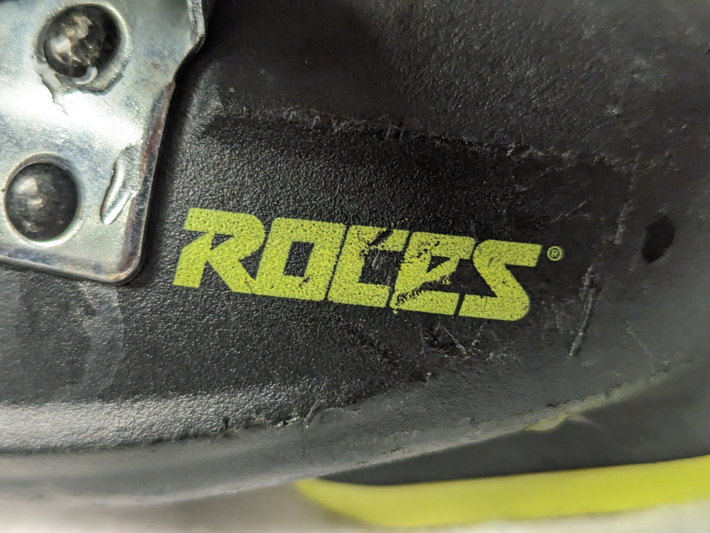 Roces Ski Boots Size Adjustable 22.5 - 25.5 Color Black Condition Used