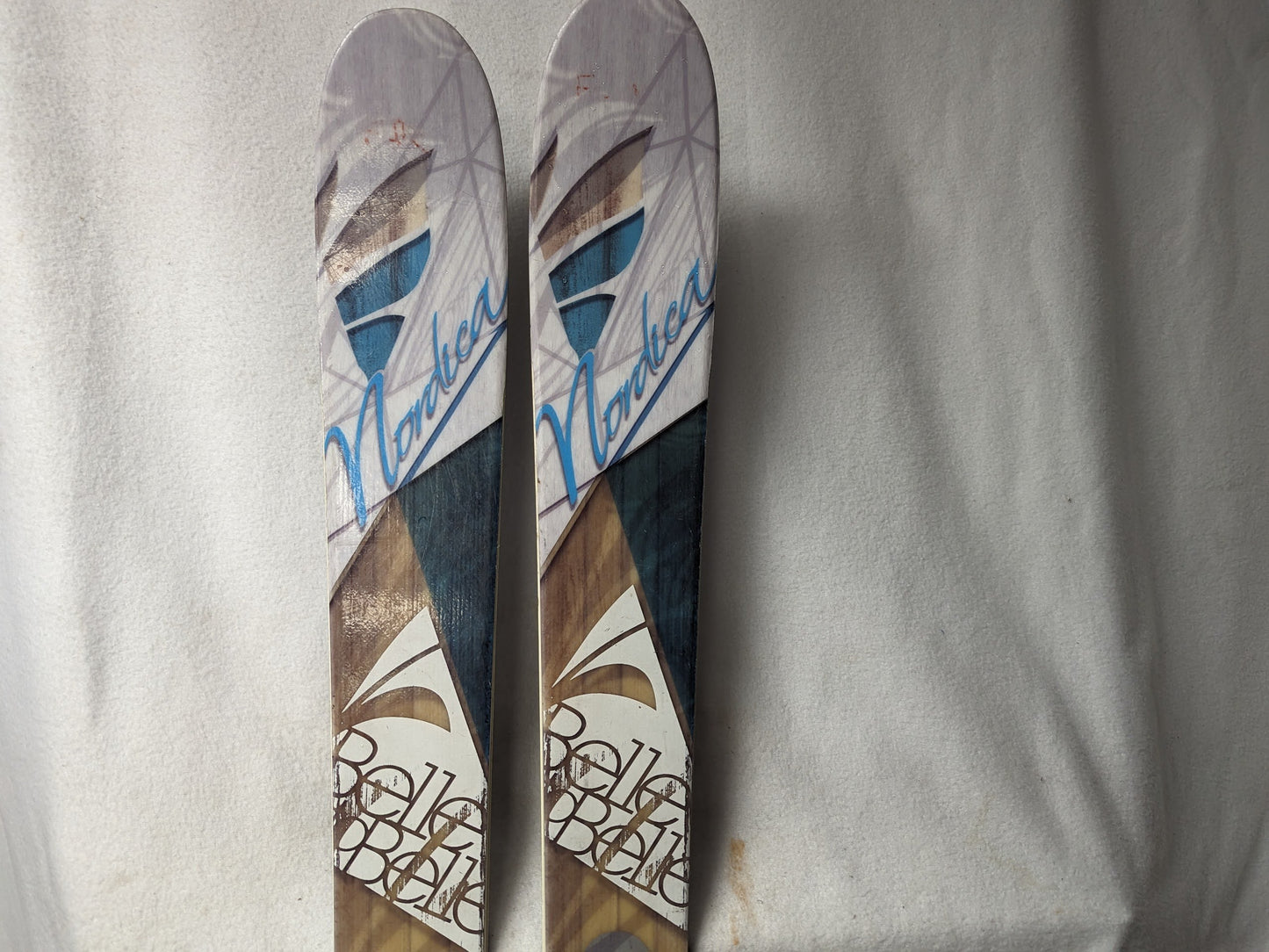Nordica Belle  Skis Size 145 Cm Color Multicolor Condition Used