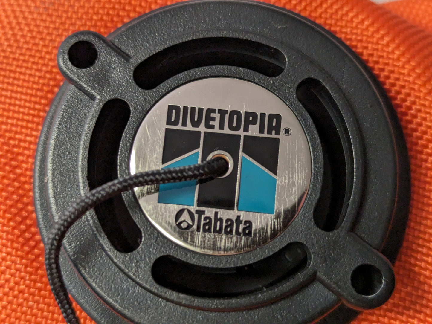 Tabata Divetopia Scuba Gear BCD Size Adult Color Orange Condition Used