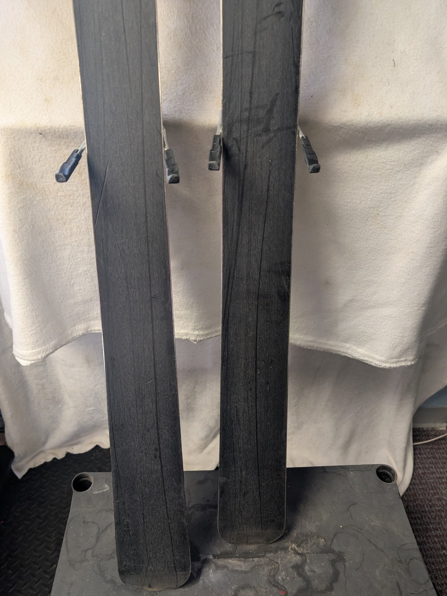 K2 AMP 80x Skis Tyrolia SP10 Sympro Bindings Size 177 Cm Color Green Used