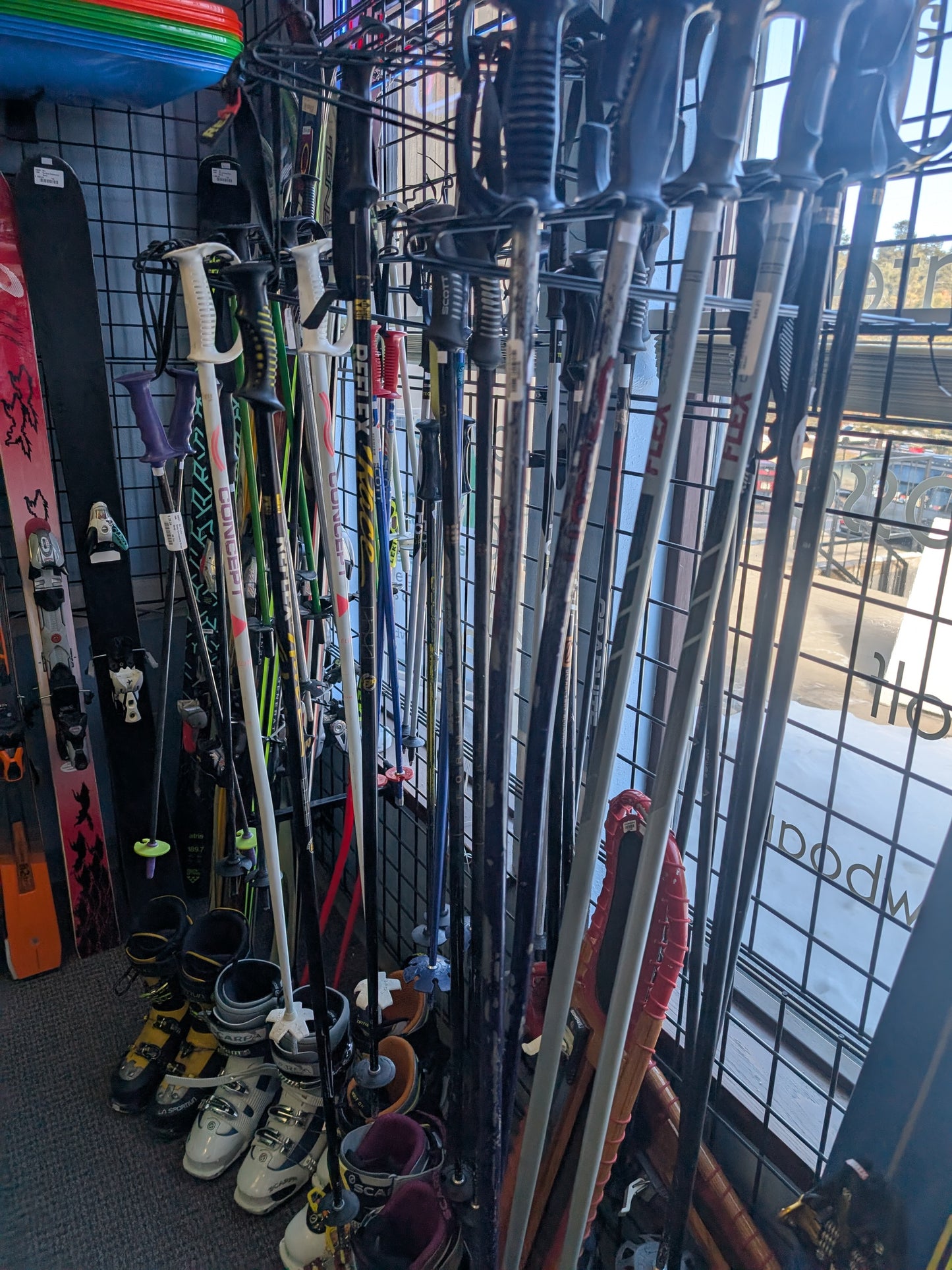 Assorted Ski Poles various Sizes Used, price per pair