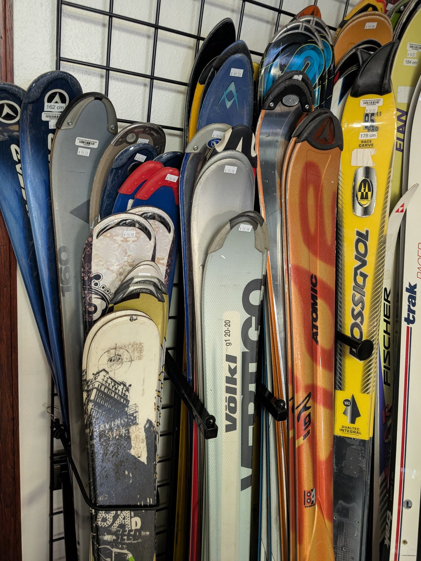 Assorted Skis No Bindings Used One Pair, Buy 3 get 2 Free