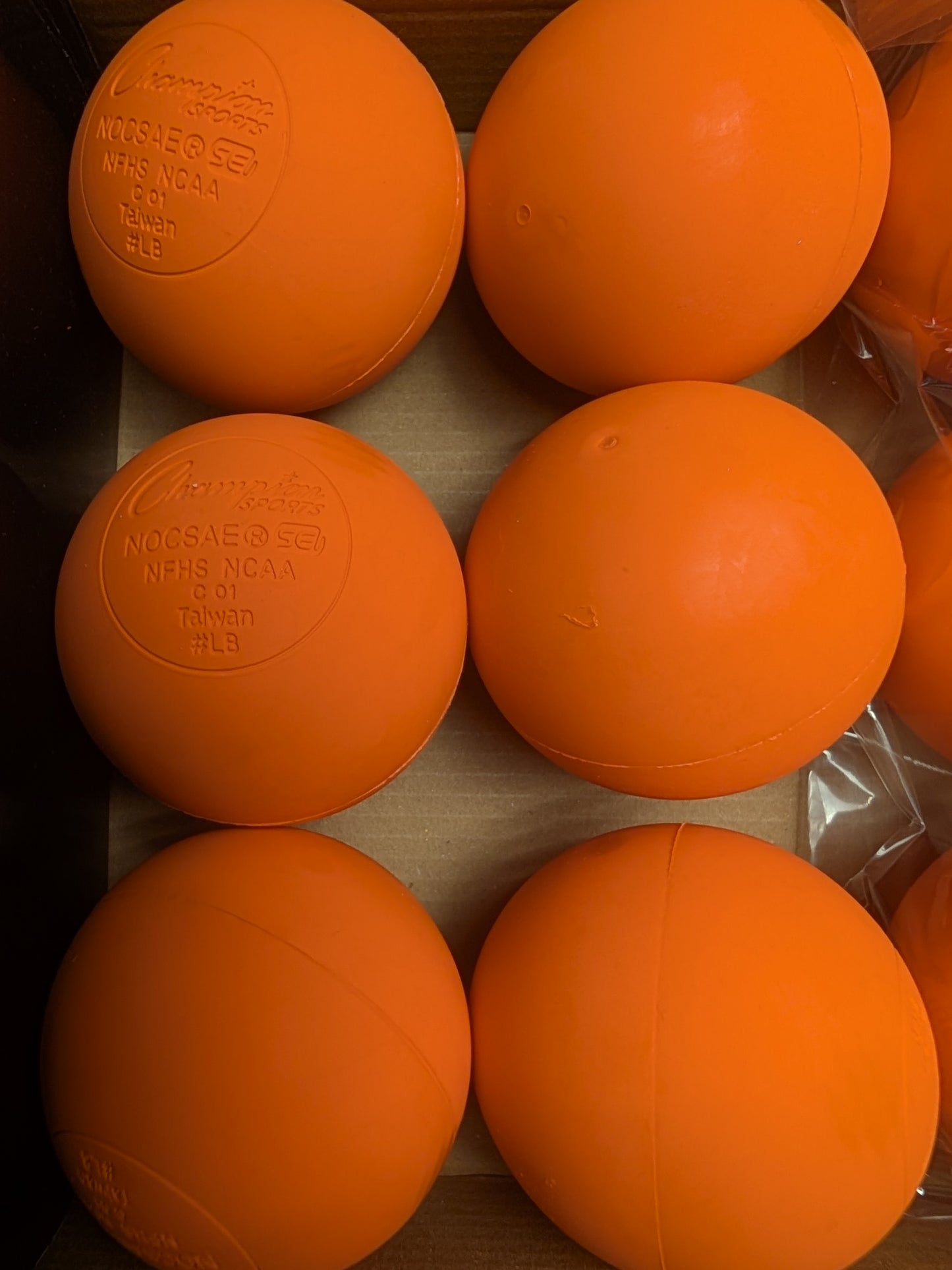 Lacrosse Balls, New One Piece.