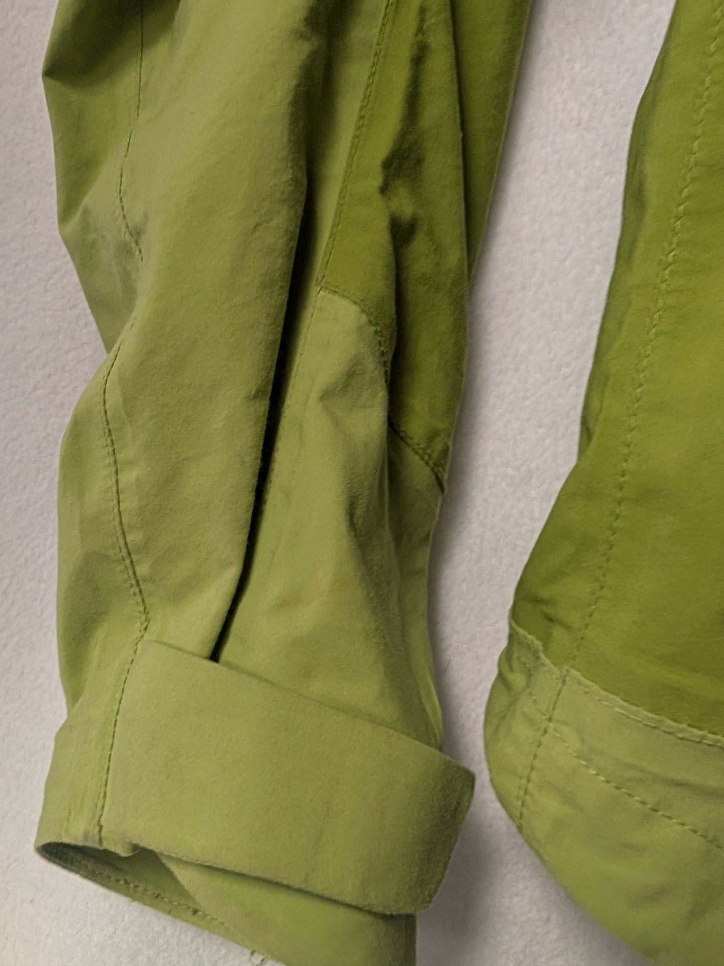 Marmot Shell Jacket Coat Size Women Small Color Green Used