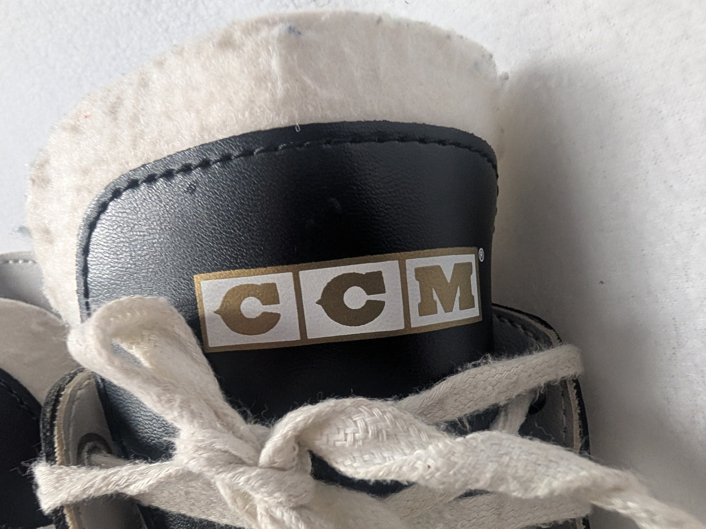CCM Champion 90 Hockey Ice Skates Size 1 Color Black Condition Used Clean