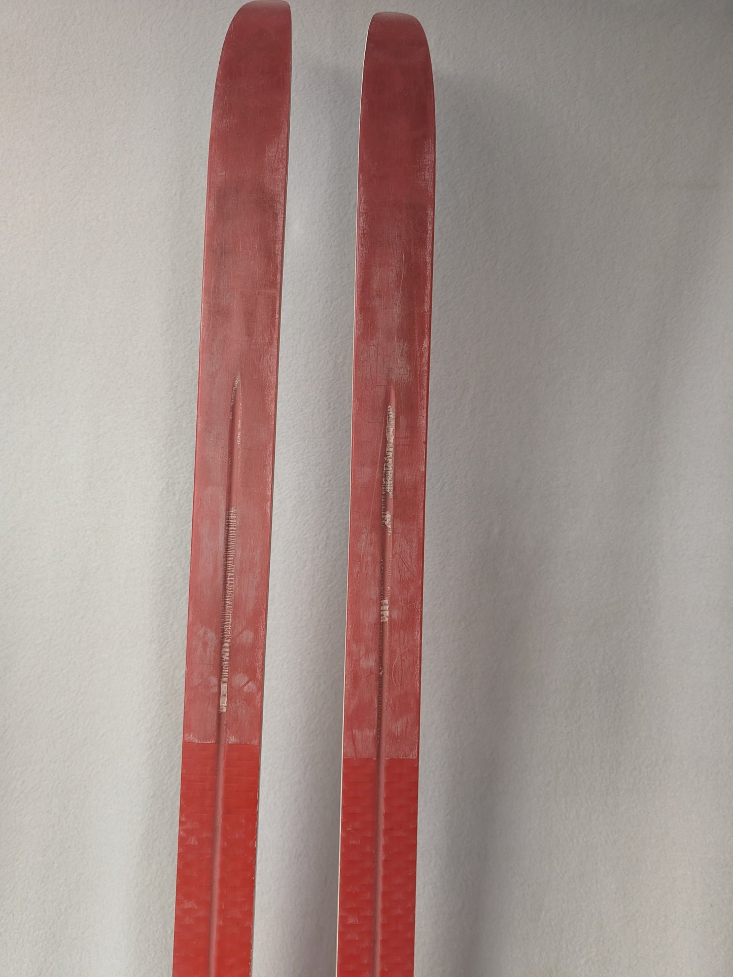 Classic Cross Country Fischer XC Skis SNS Profil Bindings Size 170 Cm Red Used