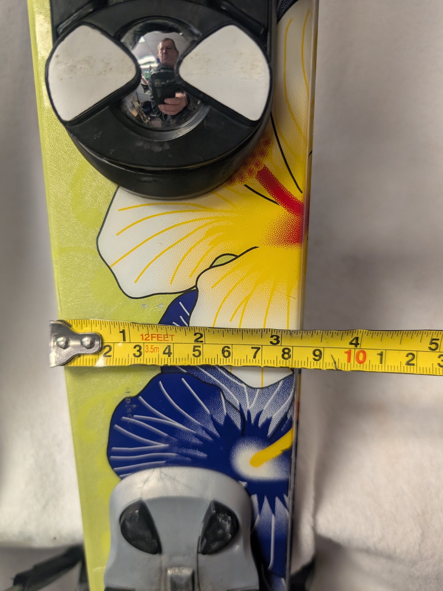 K2 Phat Luv Skis Salomon S810TI Bindings 160 cm Green Used