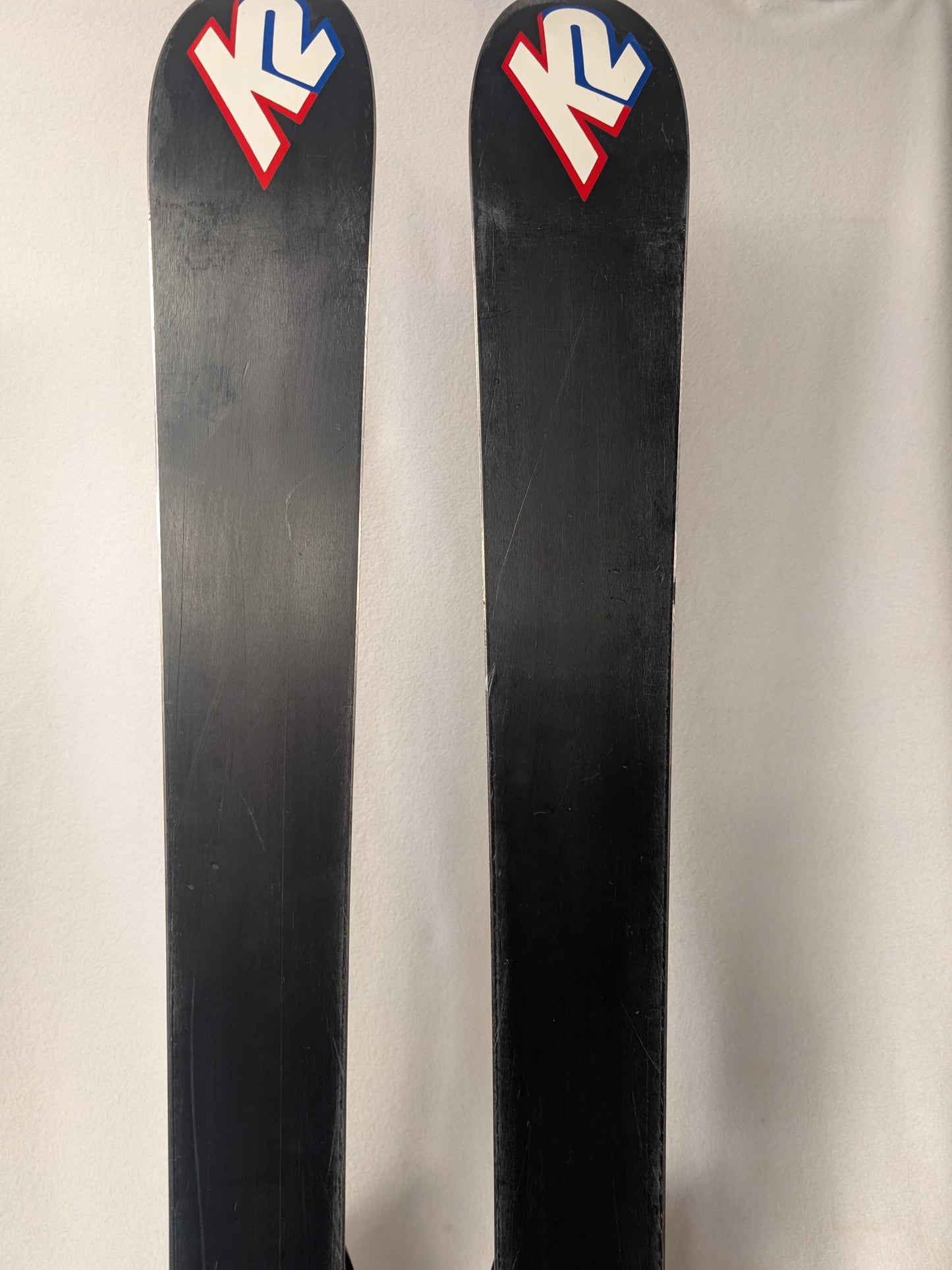 K2 Phat Luv Skis Salomon S810TI Bindings 160 cm Green Used