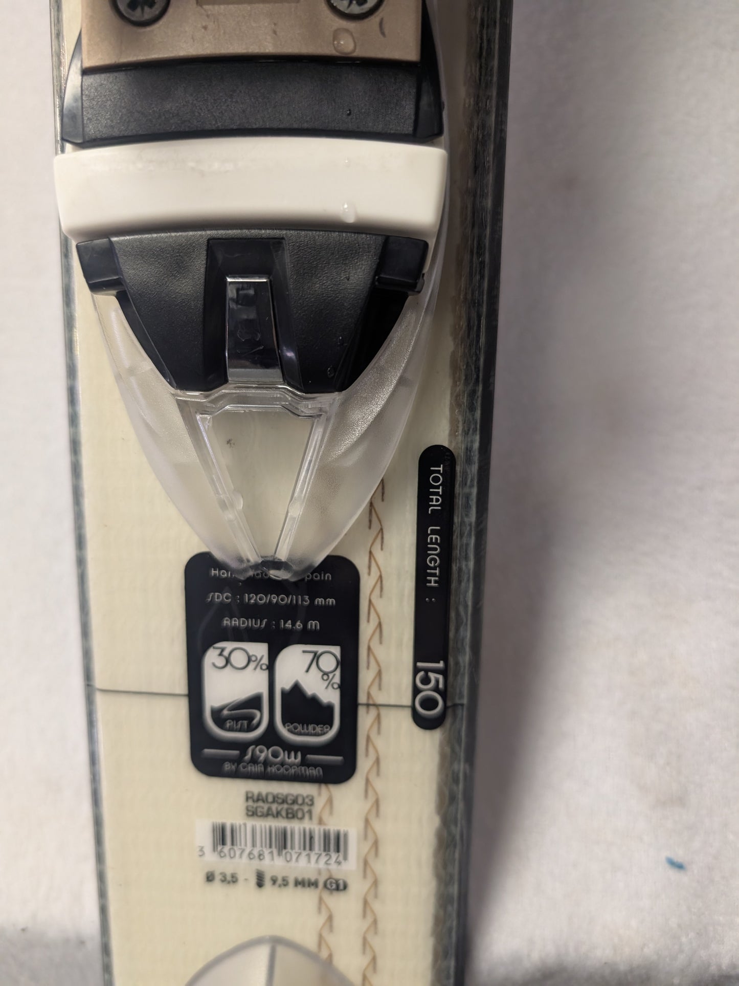 Rossignol Skis Look Bindings 150 cm Brown Used