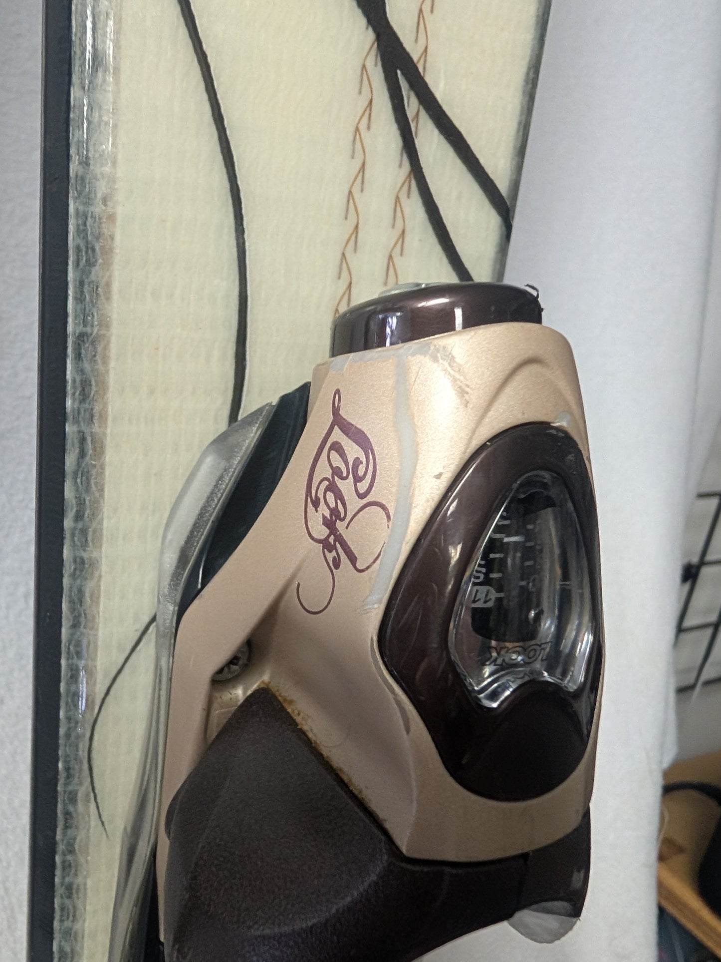 Rossignol Skis Look Bindings 150 cm Brown Used