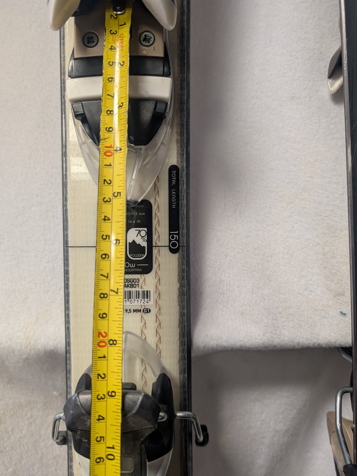 Rossignol Skis Look Bindings 150 cm Brown Used