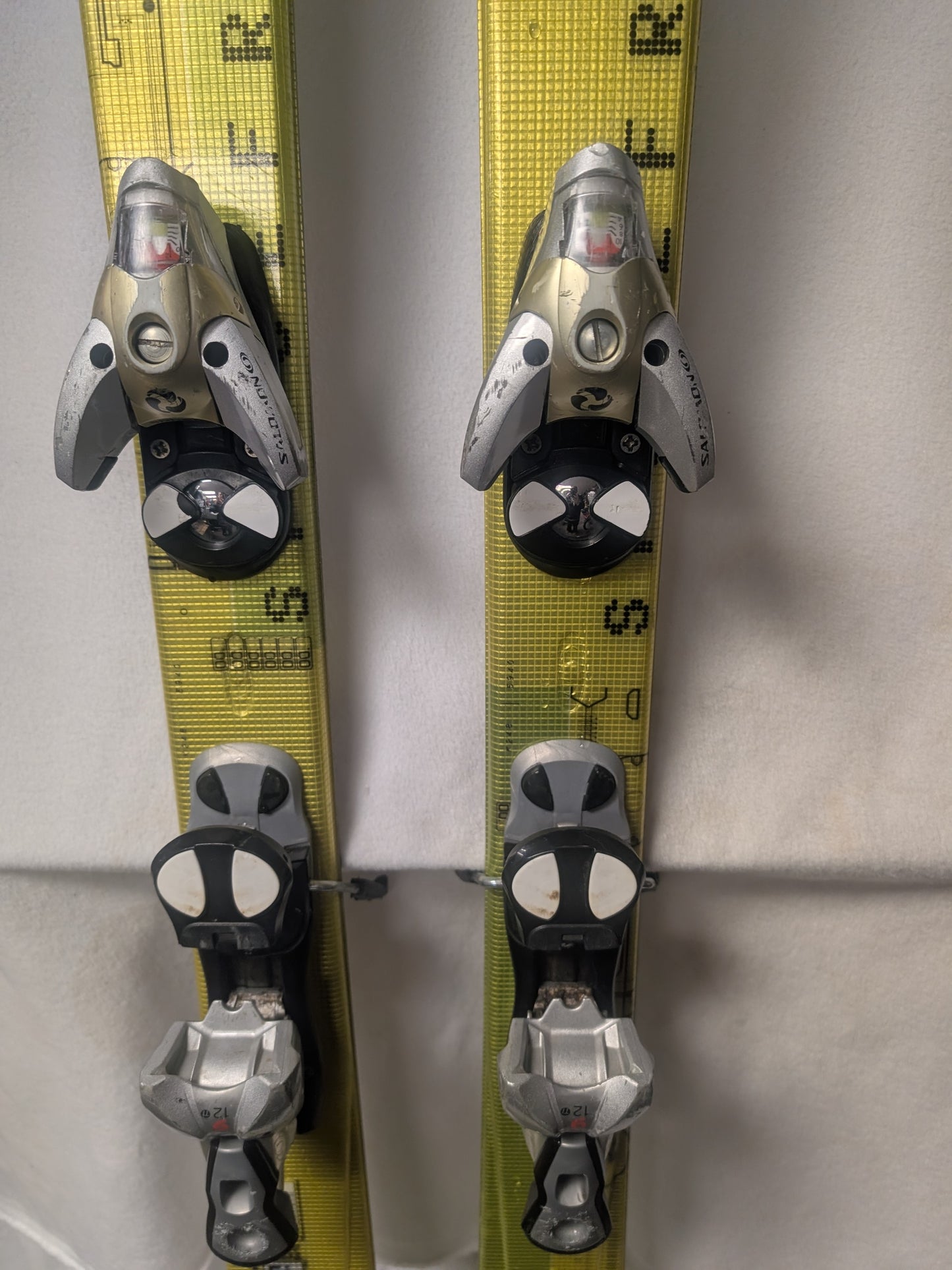 Salomon Teneighty Skis Salomon S9 12TI Bindings 161 cm Green Used