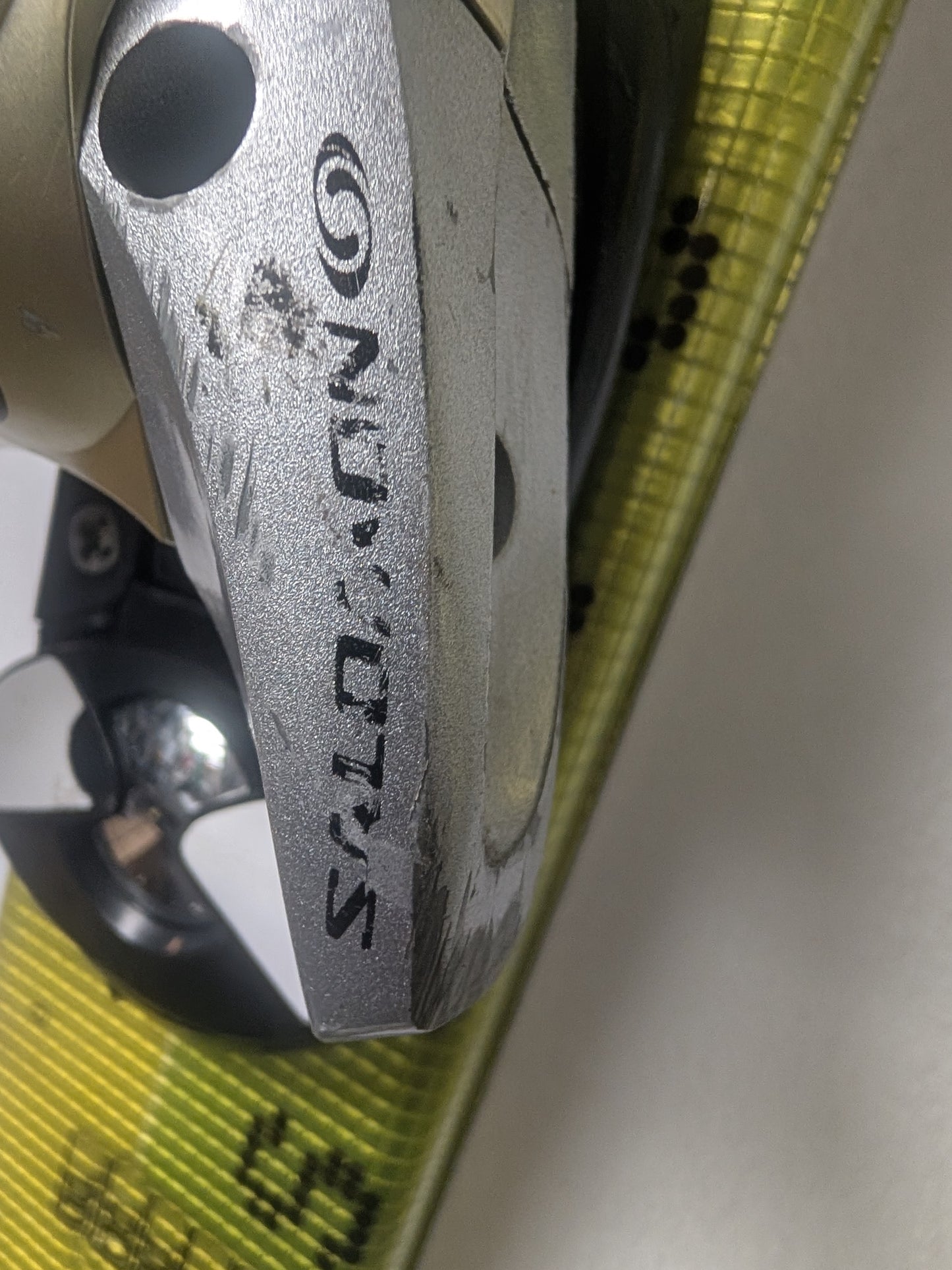 Salomon Teneighty Skis Salomon S9 12TI Bindings 161 cm Green Used