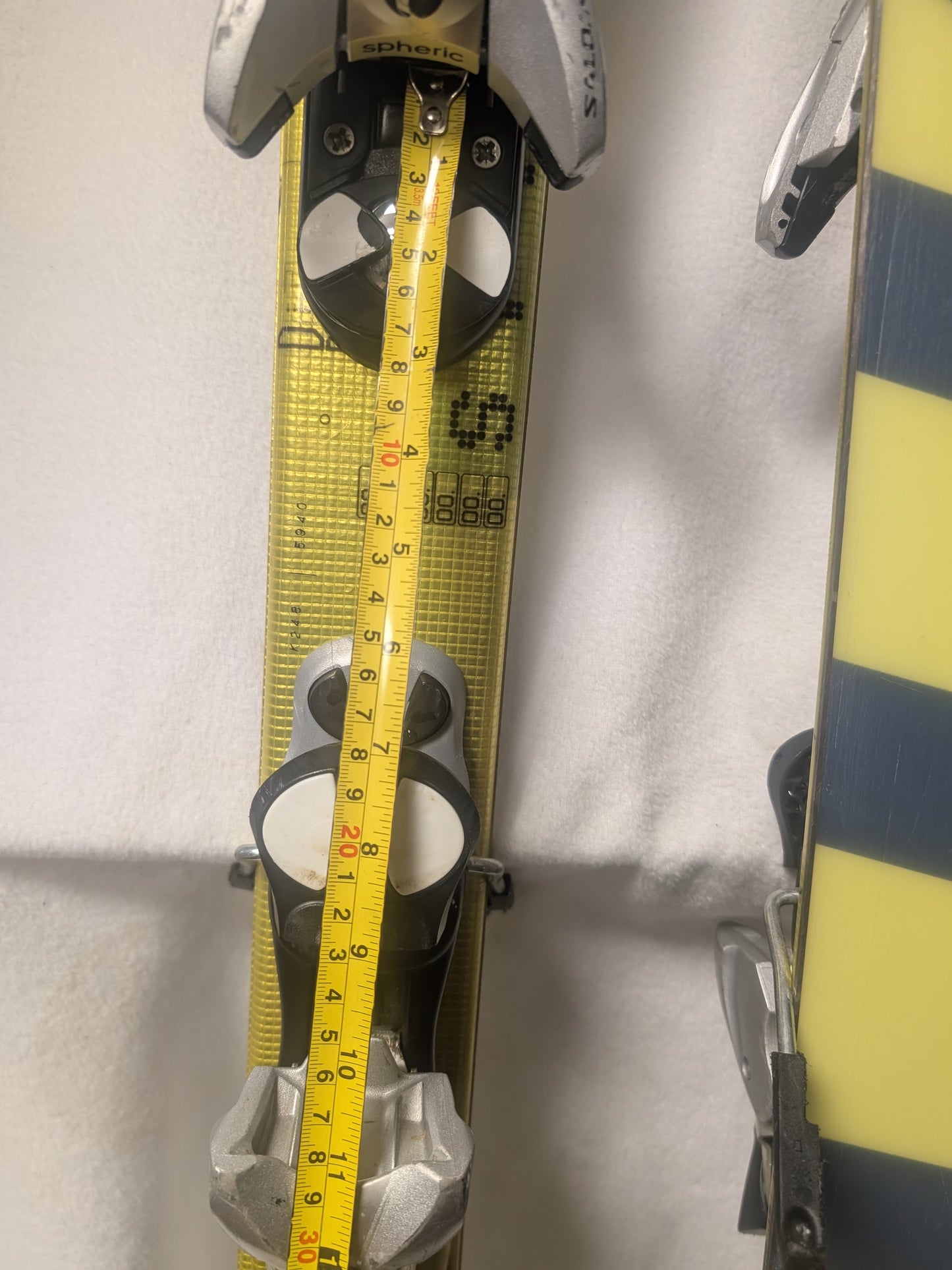 Salomon Teneighty Skis Salomon S9 12TI Bindings 161 cm Green Used