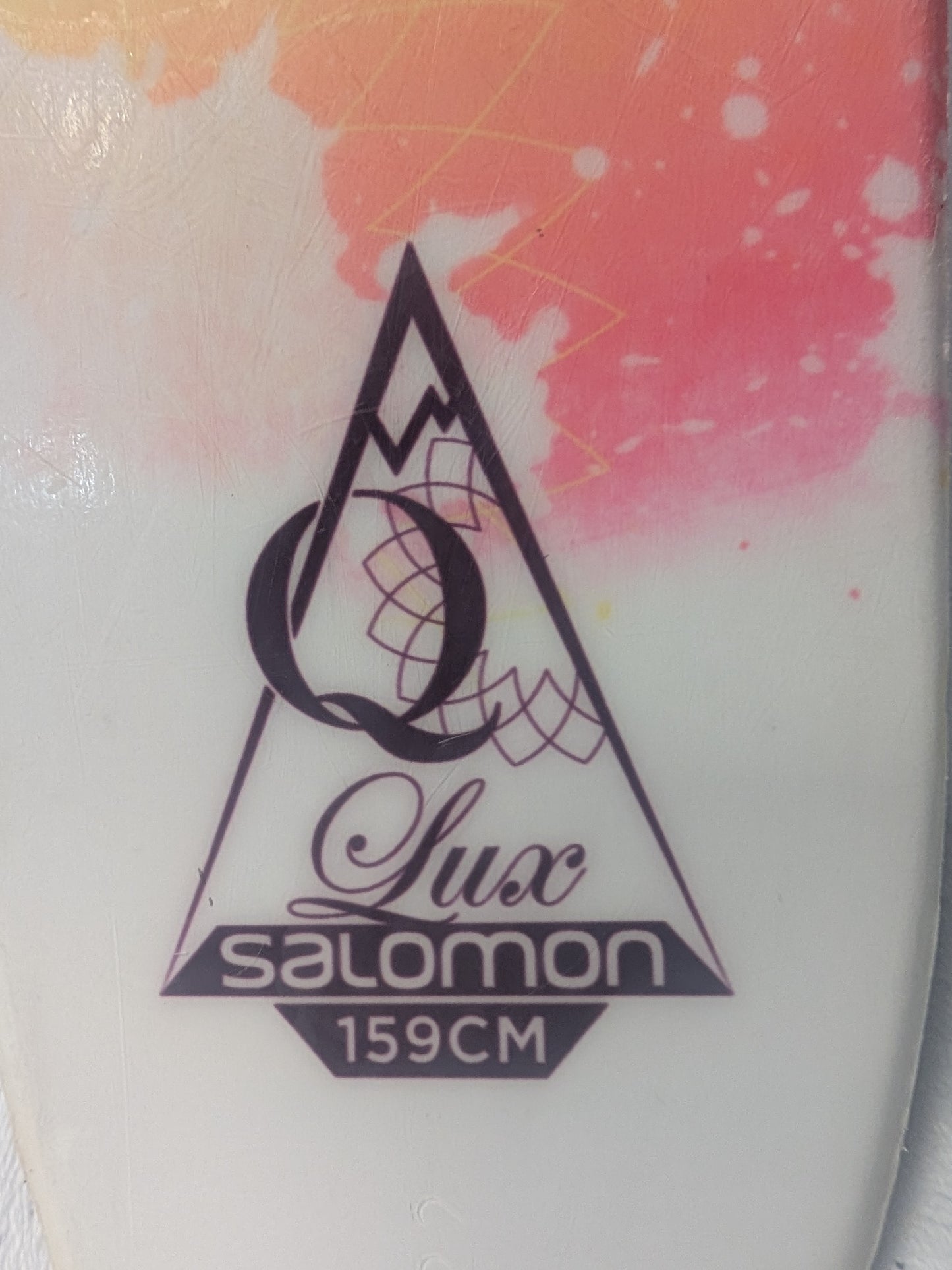 Salomon Q Lux Skis Salomon s10 Bindings Size 159 Cm Orange Used Women