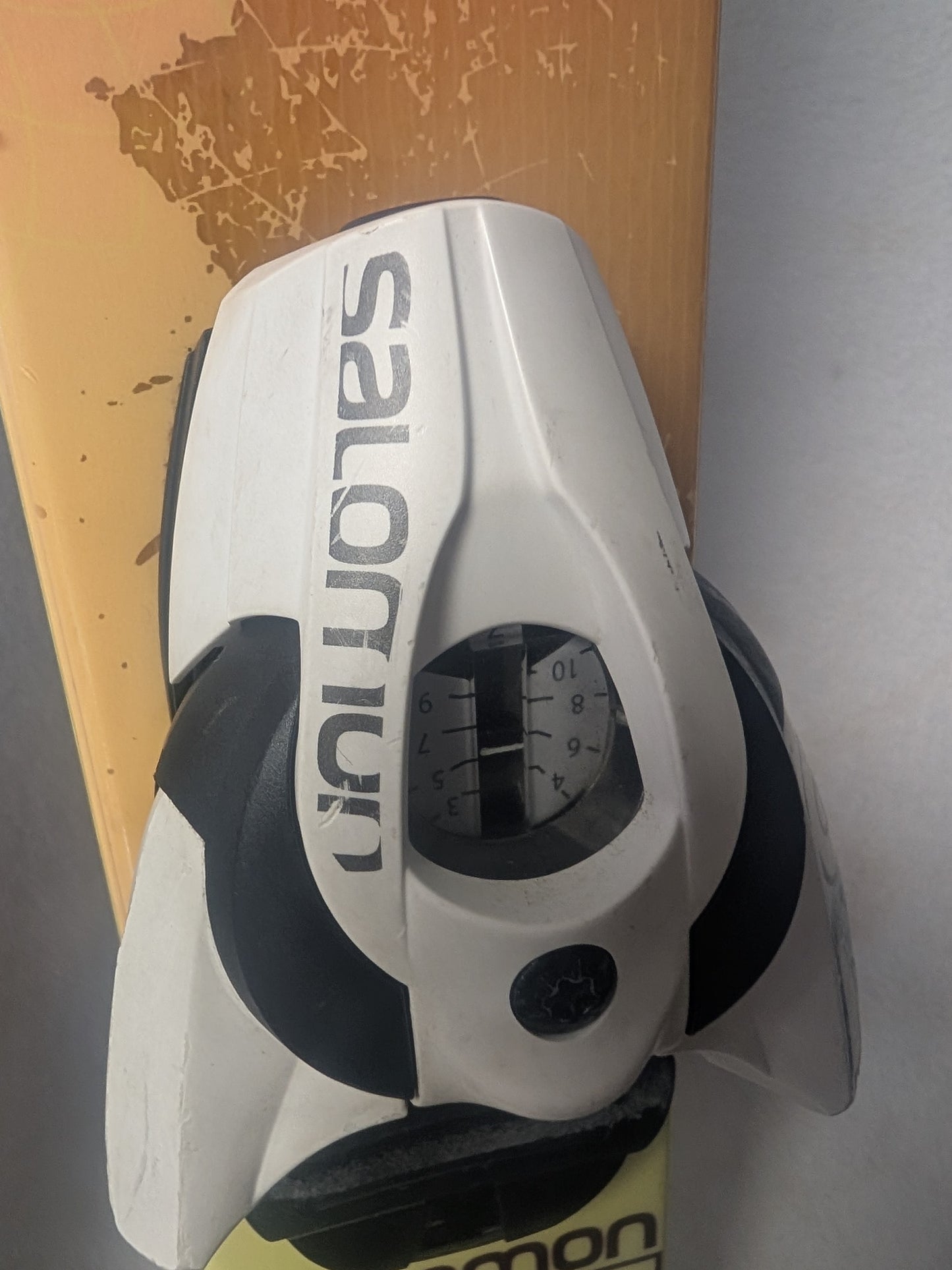 Salomon Q Lux Skis Salomon s10 Bindings Size 159 Cm Orange Used Women