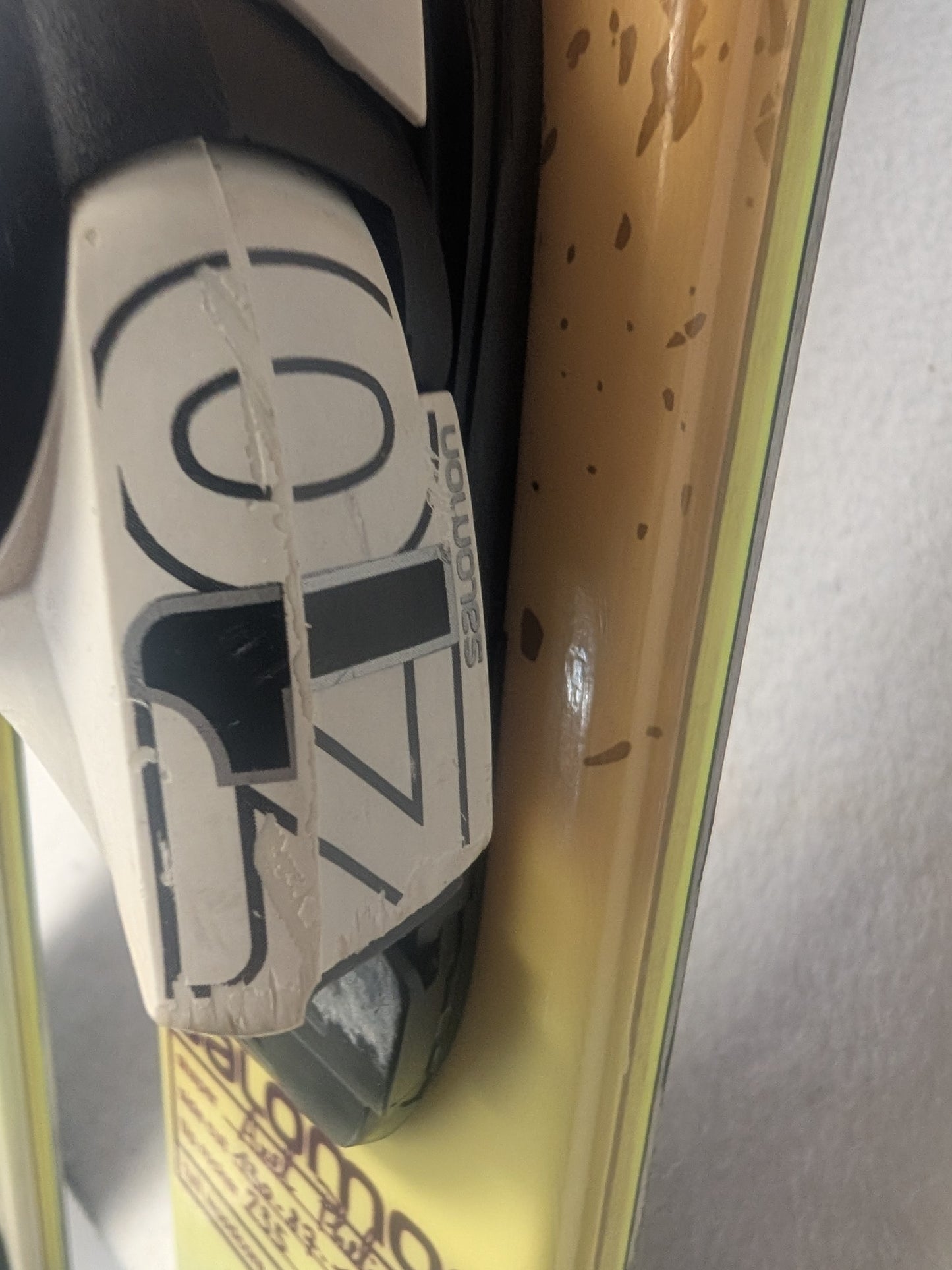 Salomon Q Lux Skis Salomon s10 Bindings Size 159 Cm Orange Used Women