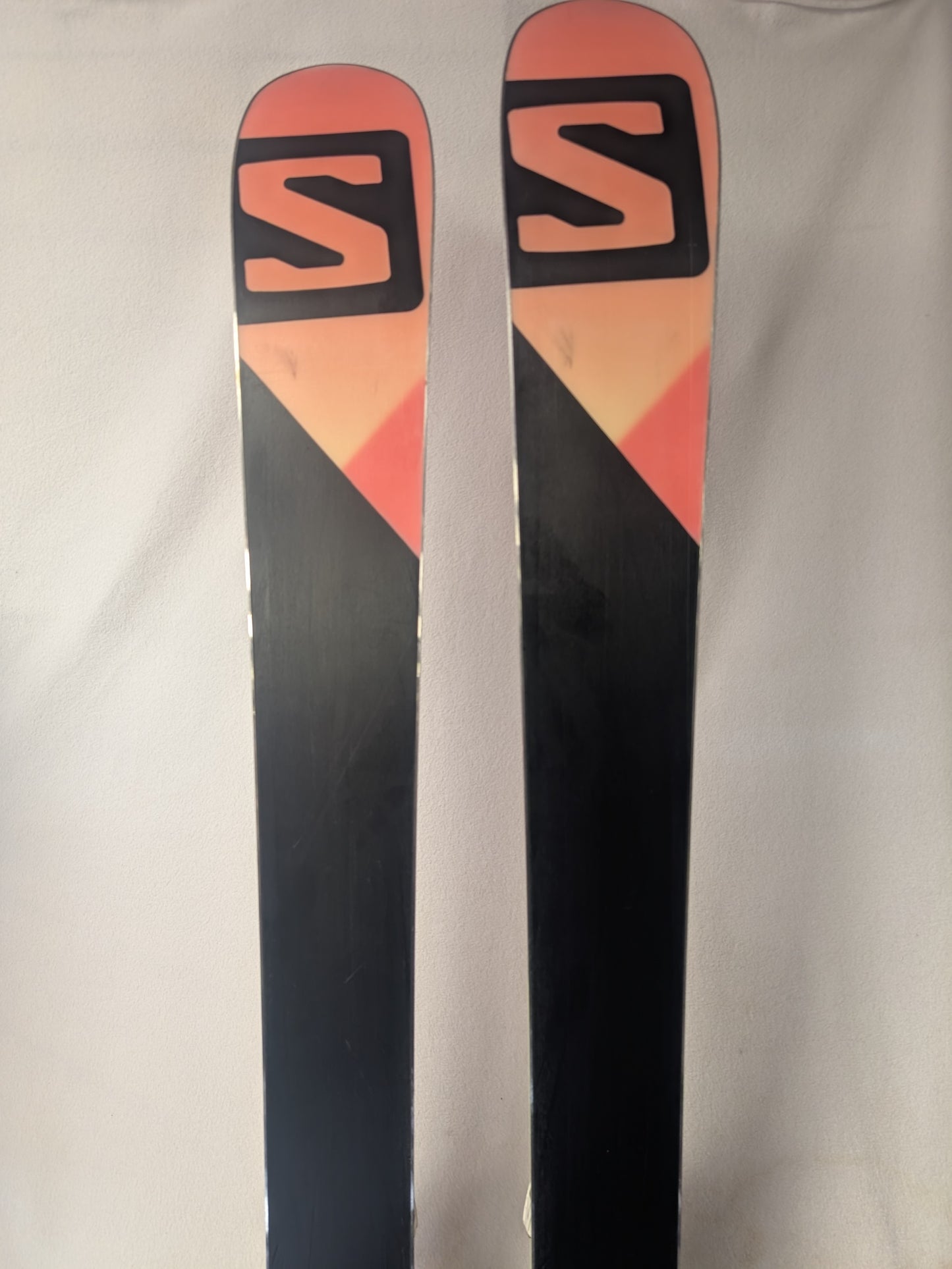 Salomon Q Lux Skis Salomon s10 Bindings Size 159 Cm Orange Used Women
