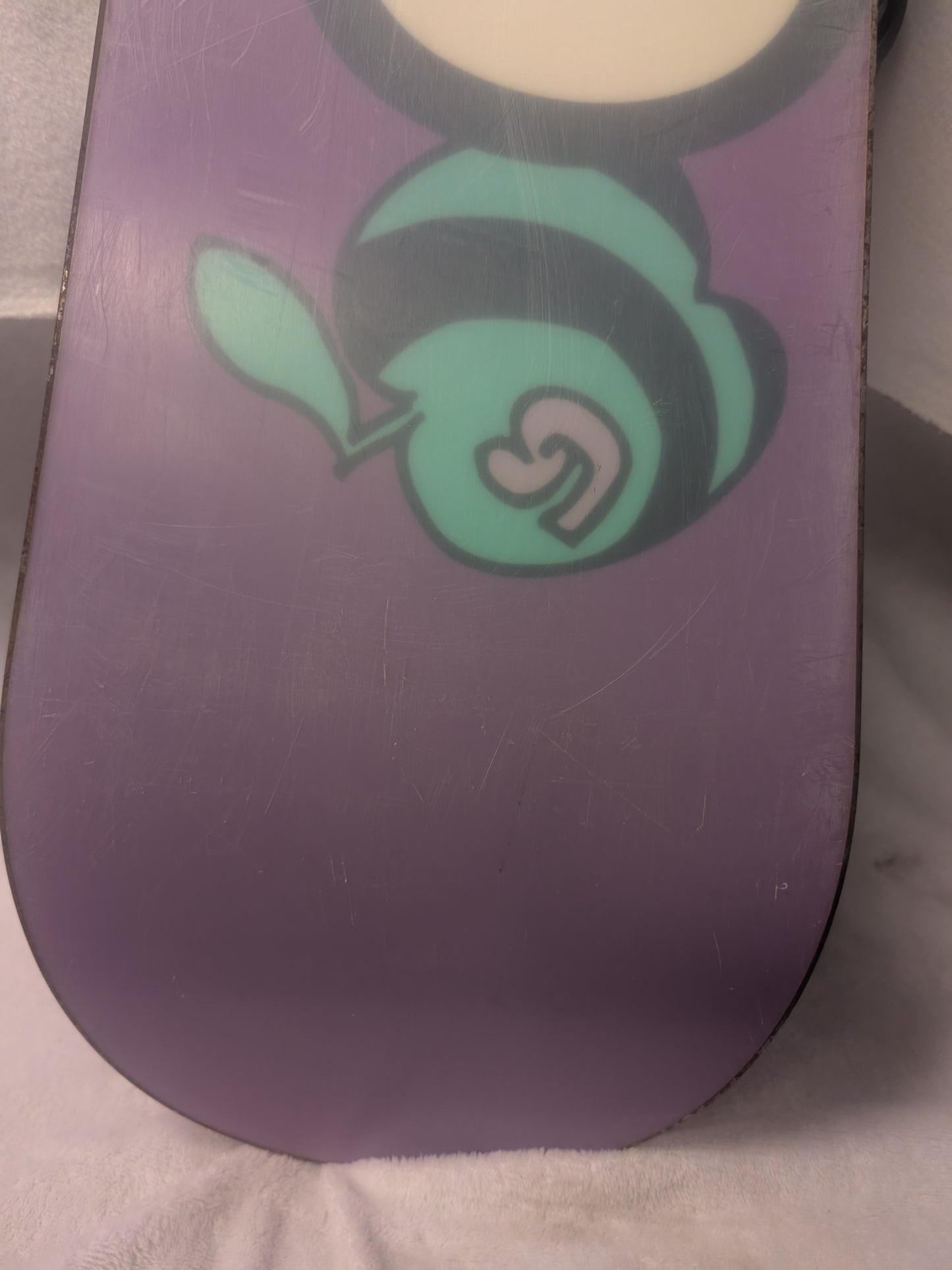 Burton Chicklet Snowboards Burton FS Bindings Size 126 Cm White Used